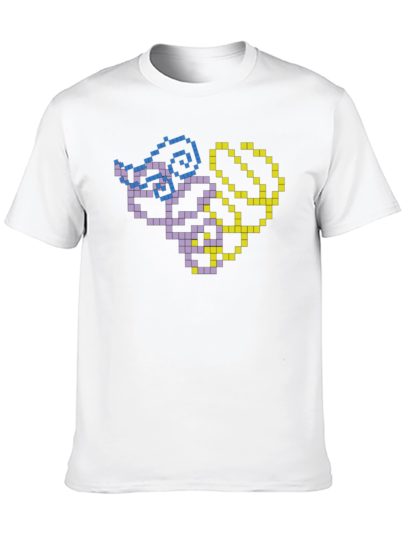Pixel Art DNA T-Shirt - Geek Chic