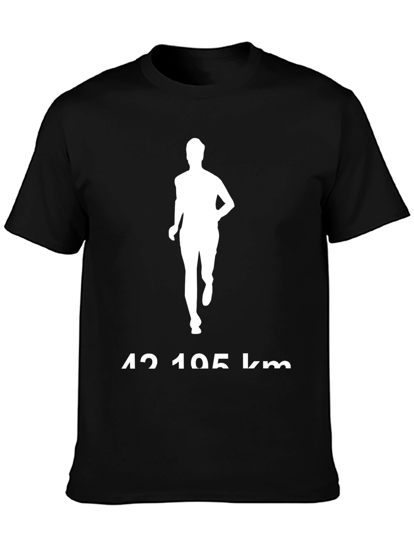 Marathon Runner Graphic Tee - 42.195 km Distance