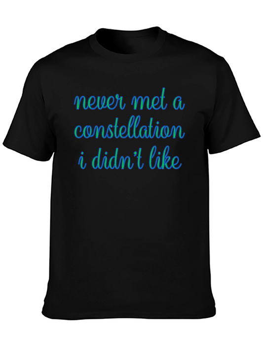 Constellation Lover Tee - Never Met a Constellation I Didnt Like
