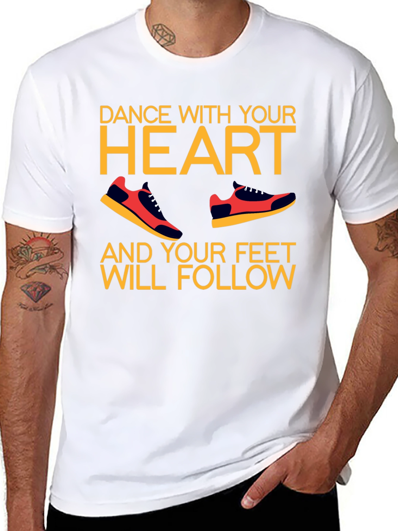 Dance With Your Heart Graphic Tee