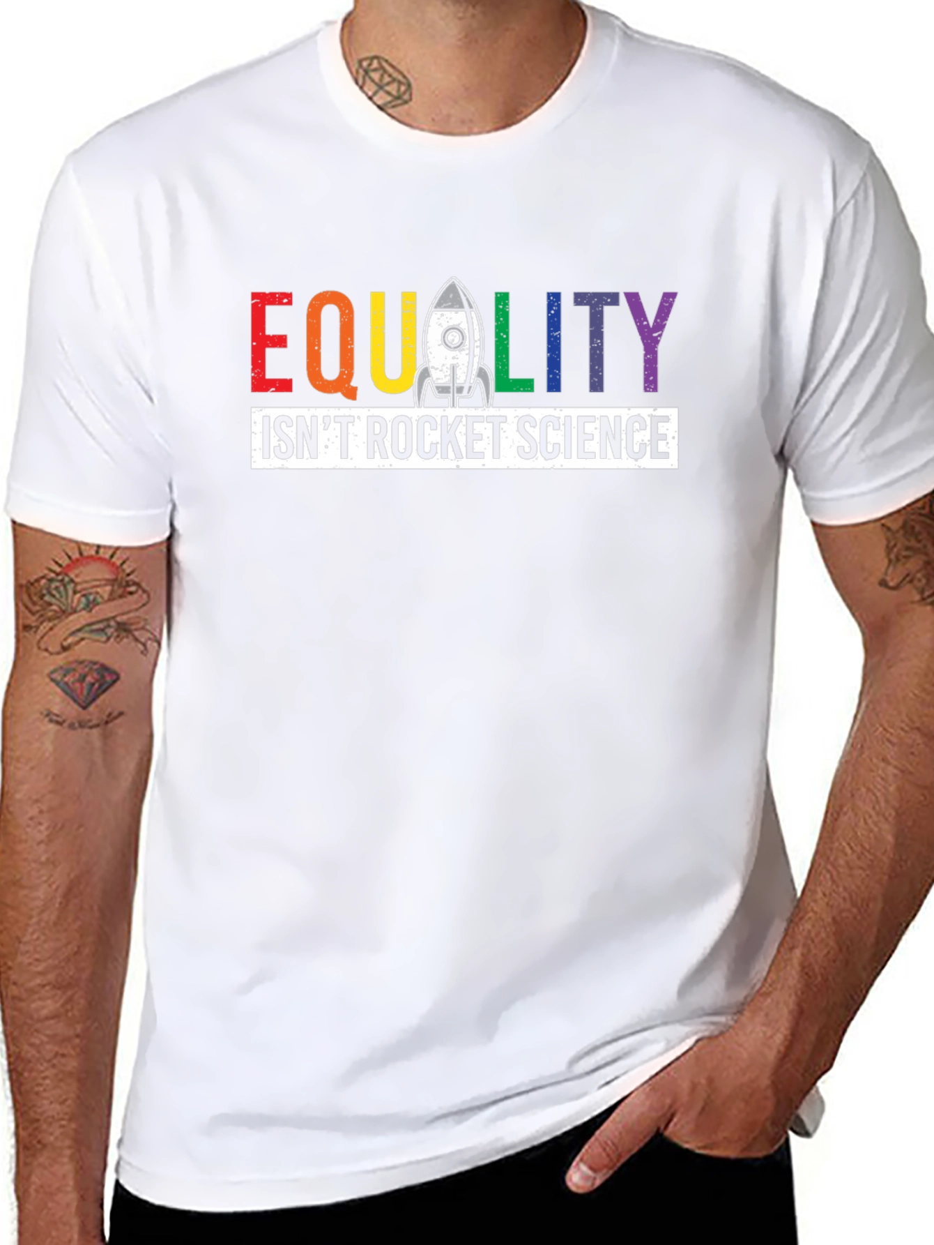 Equality Isnt Rocket Science LGBTQ+ T-Shirt