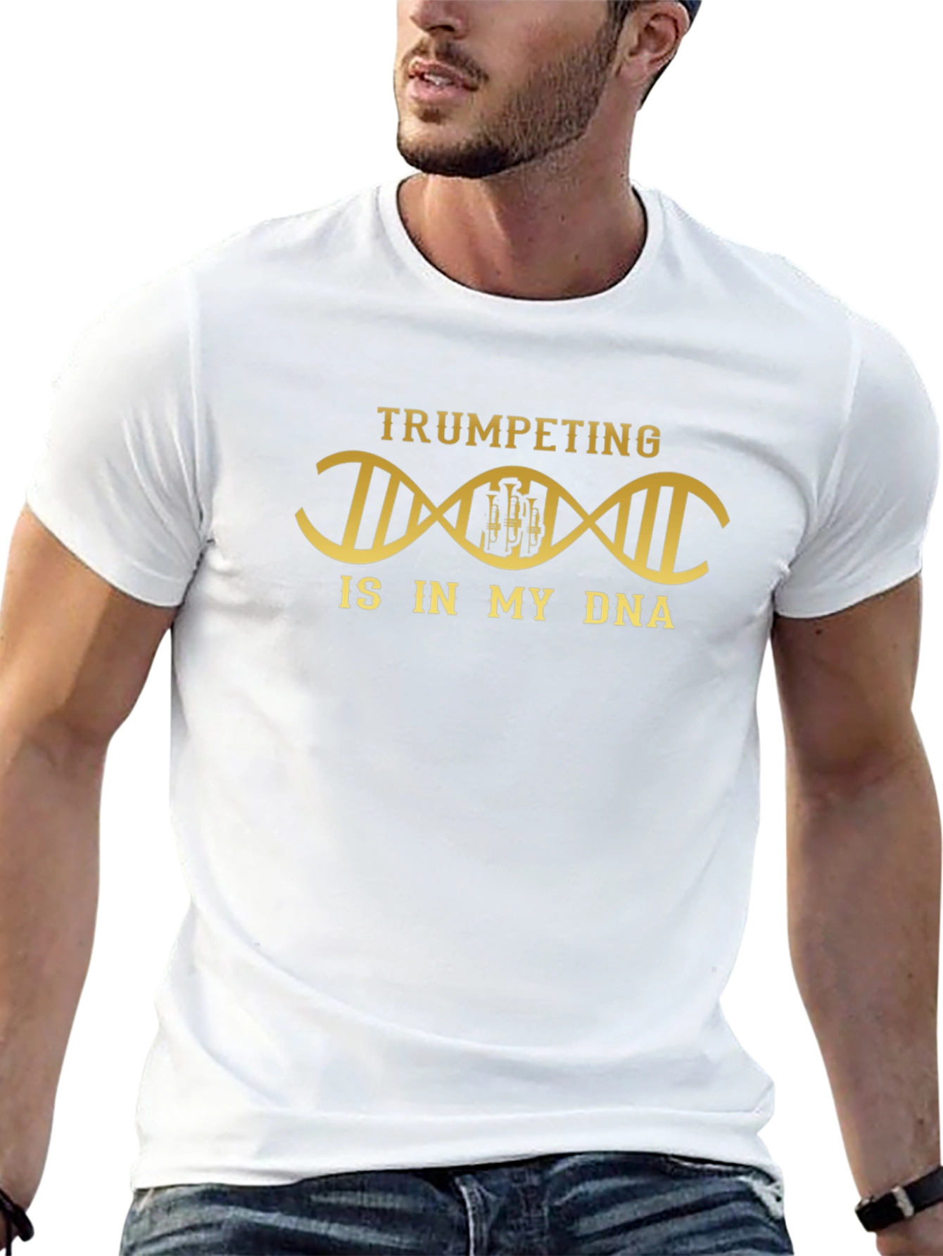 Trumpeting is in My DNA T-Shirt - Musician Tee