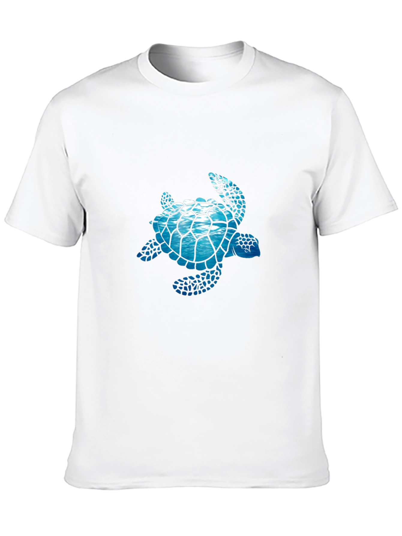 Sea Turtle Graphic T-Shirt - Black