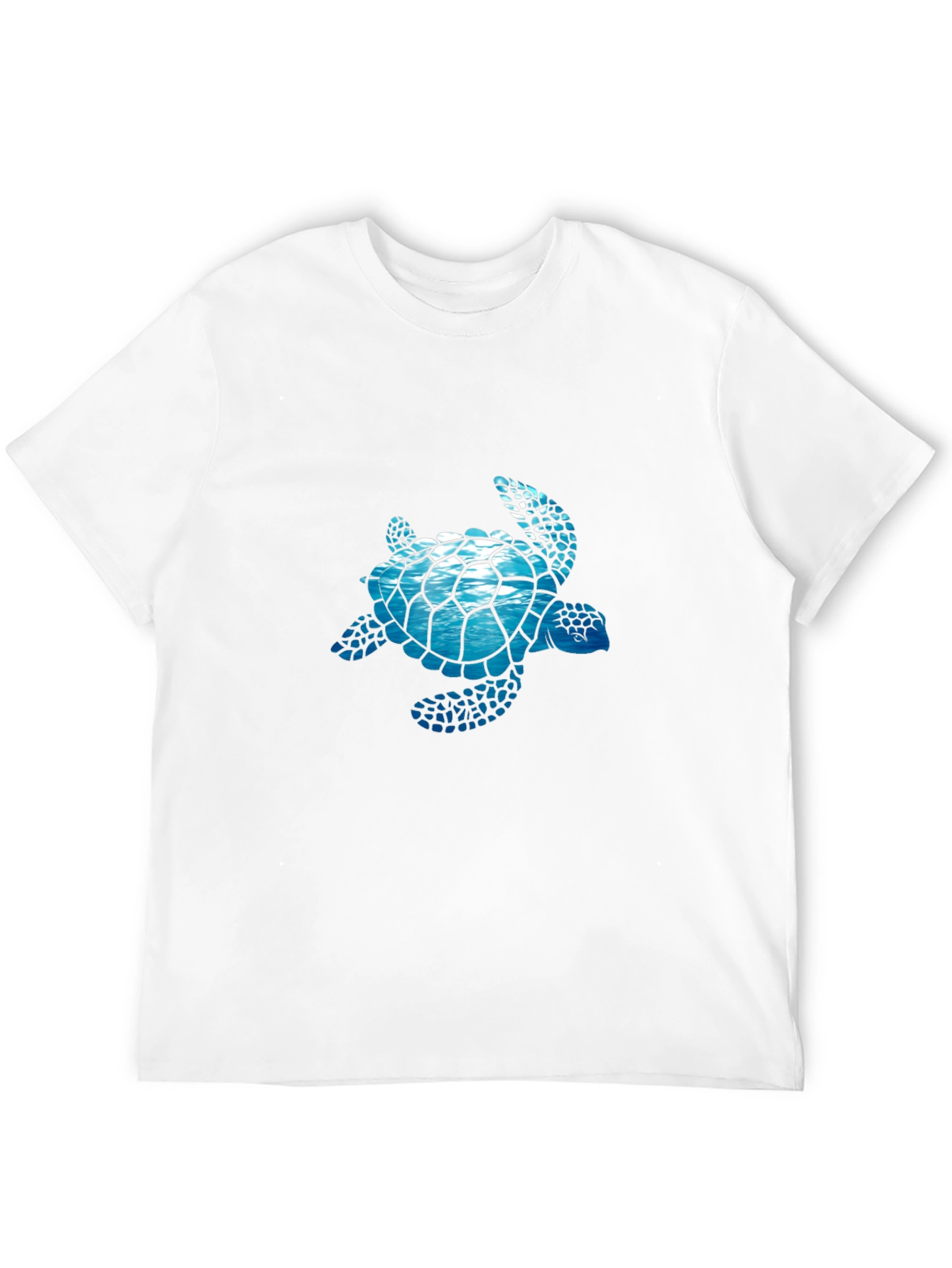 Sea Turtle Graphic T-Shirt - Black