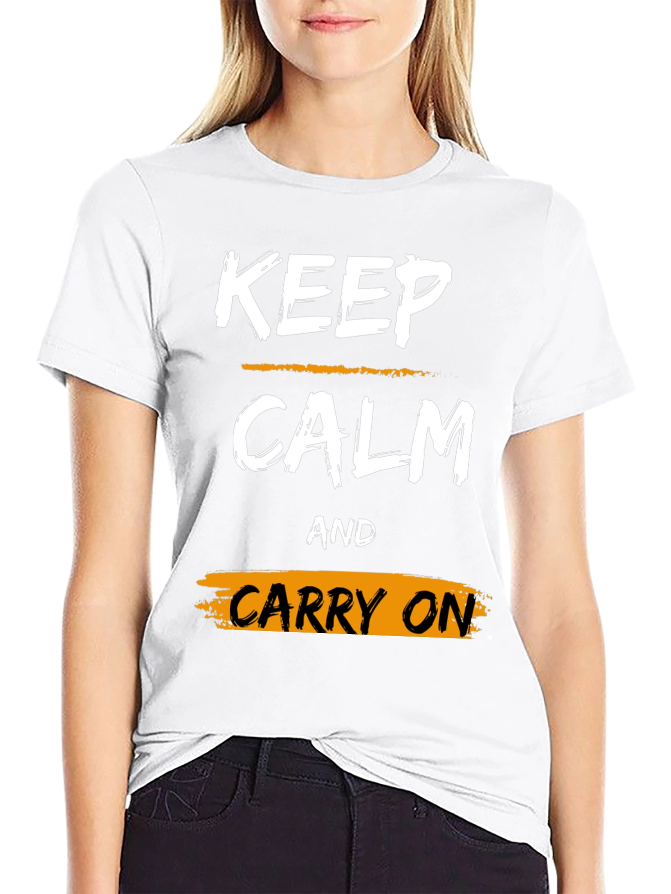 Keep Calm and Carry On T-Shirt - Graphic Tee