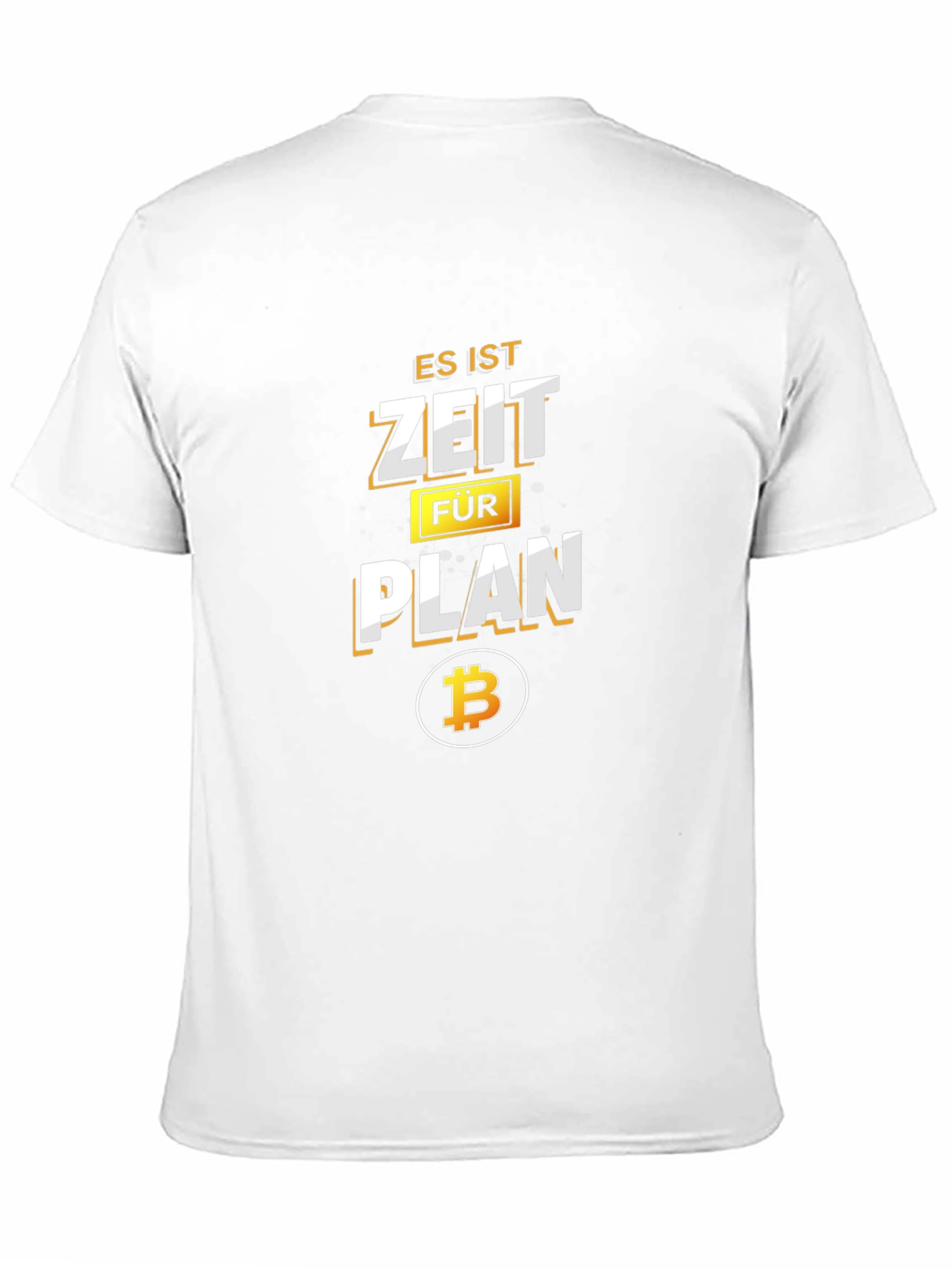 Es Ist Zeit Fur Plan Bitcoin Black T-Shirt