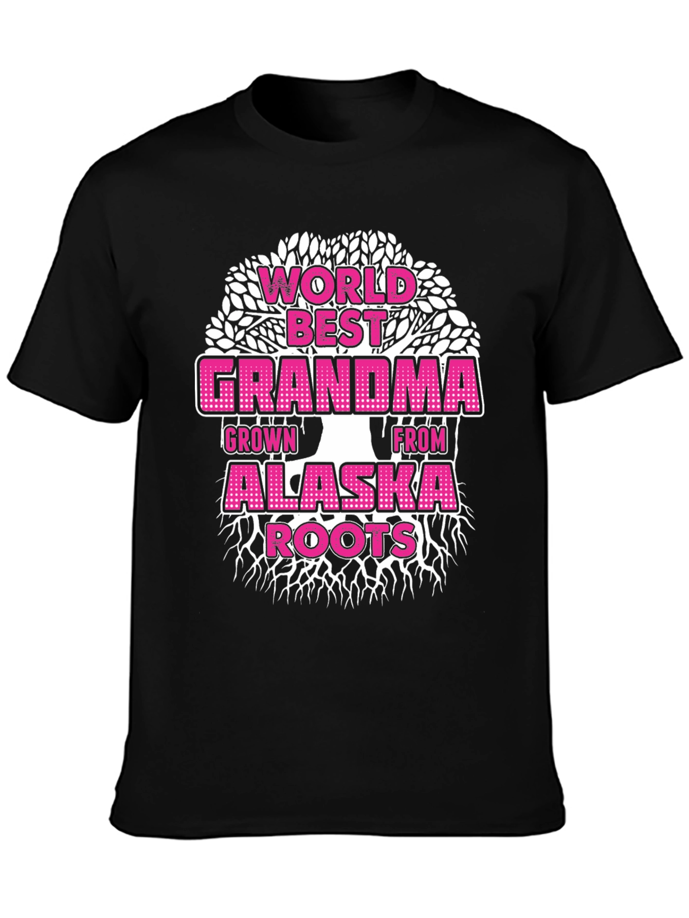 World Best Grandma Alaska Roots Graphic Tee