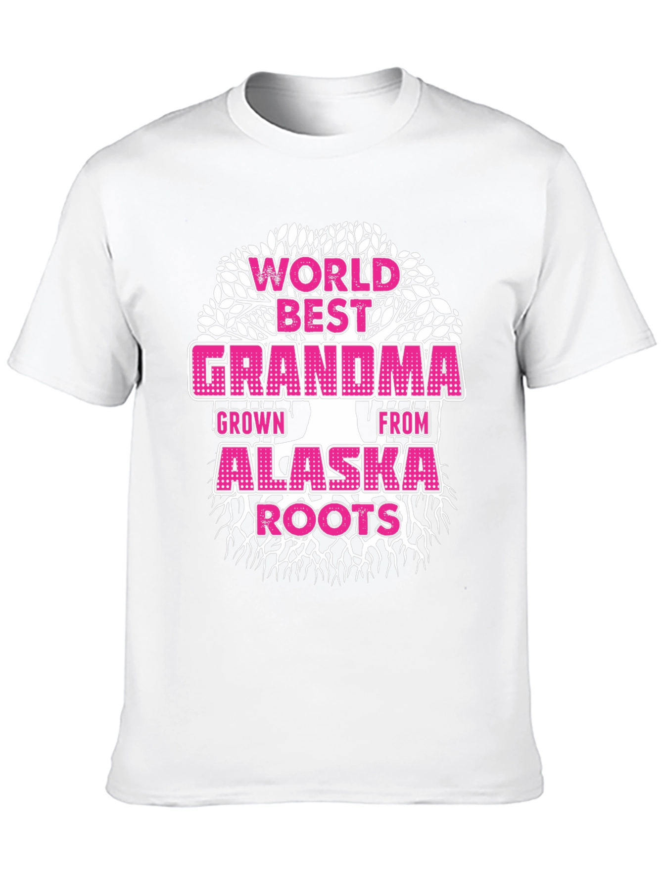World Best Grandma Alaska Roots Graphic Tee