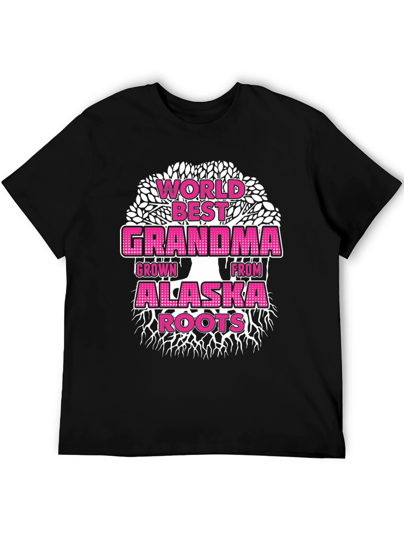 World Best Grandma Alaska Roots Graphic Tee