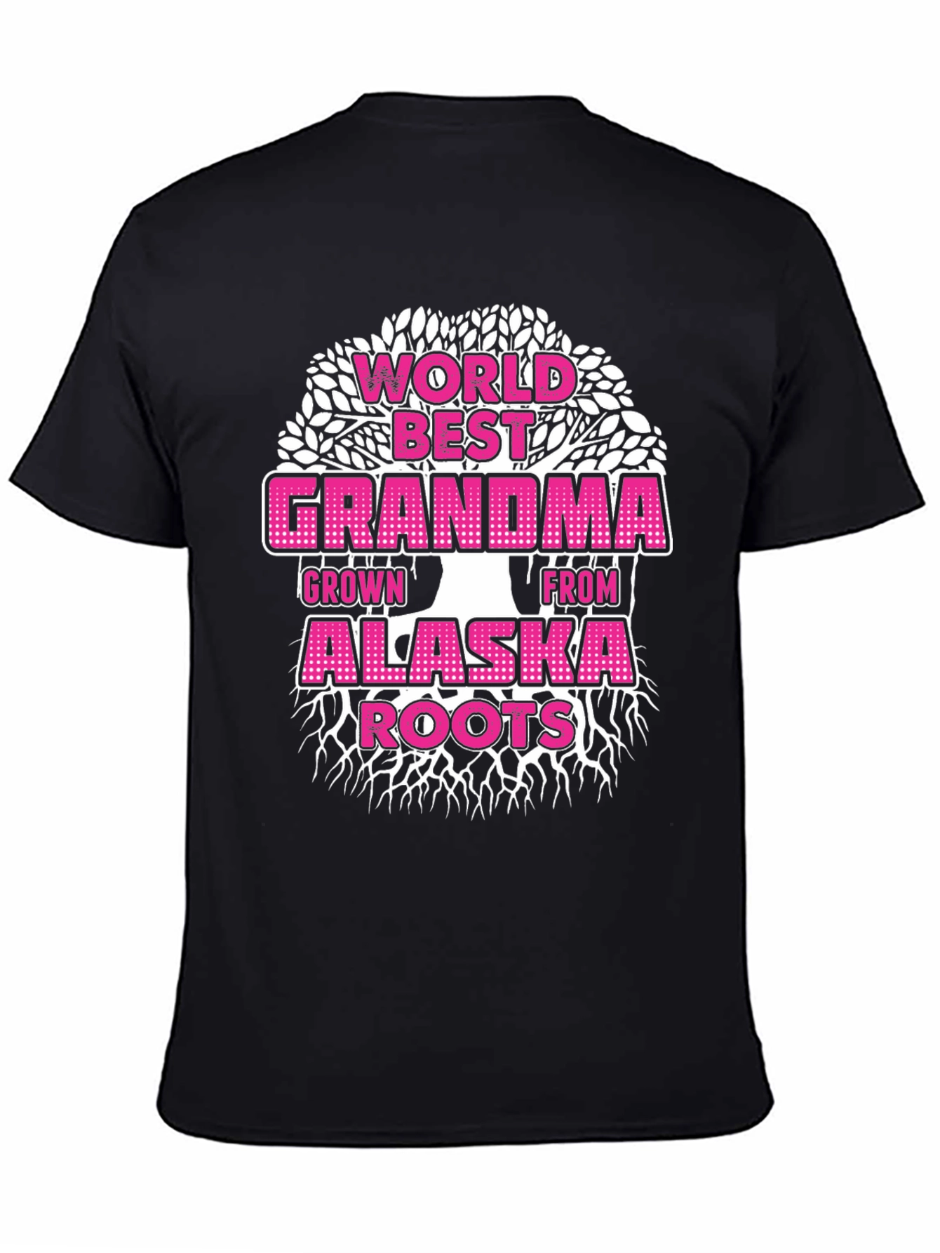 World Best Grandma Alaska Roots Graphic Tee