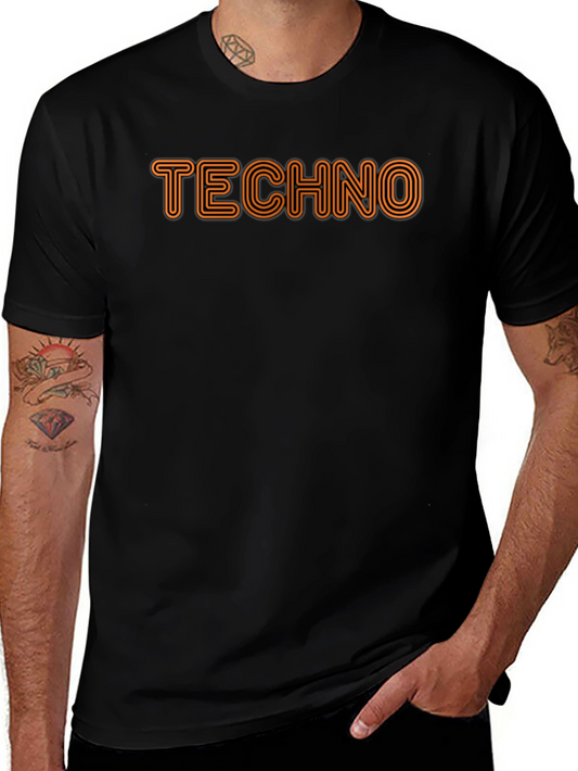 Techno T-Shirt: Retro Style Graphic Tee