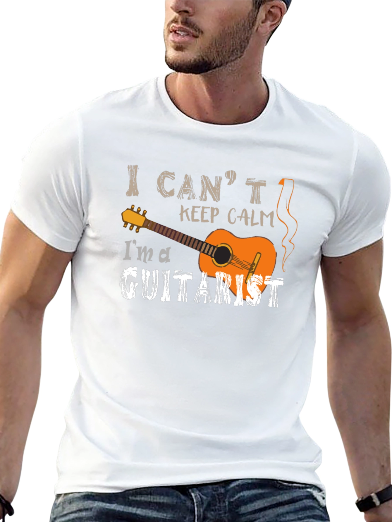 I Cant Keep Calm Im a Guitarist T-Shirt