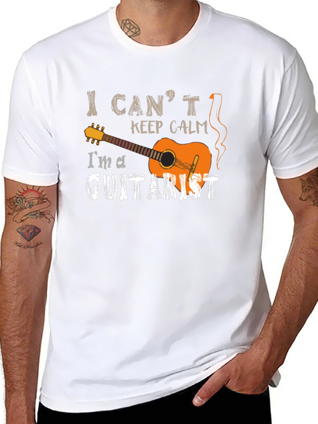 I Cant Keep Calm Im a Guitarist T-Shirt