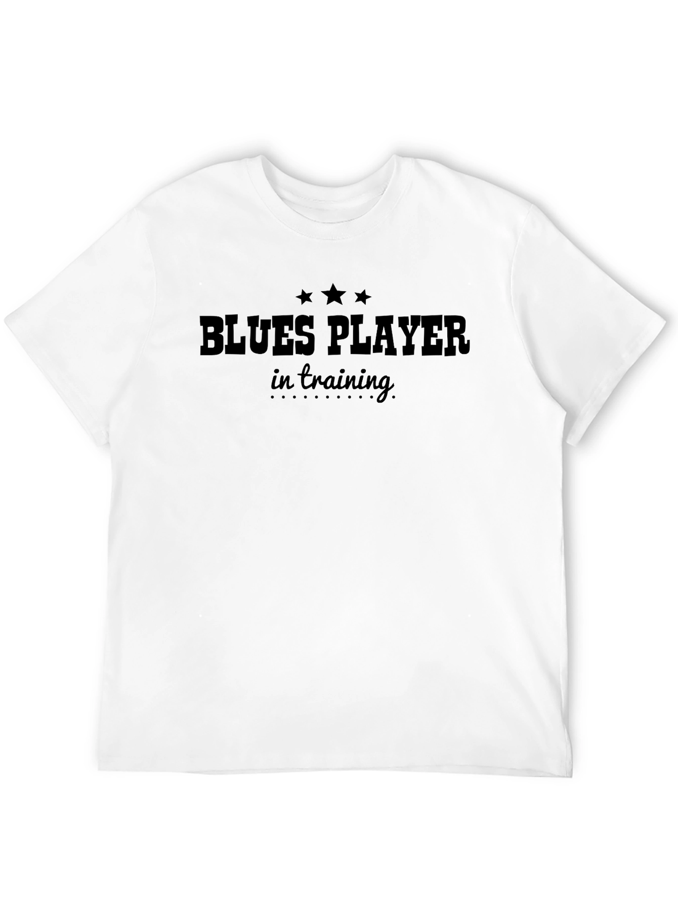 Blues Player in Training Graphic T-Shirt