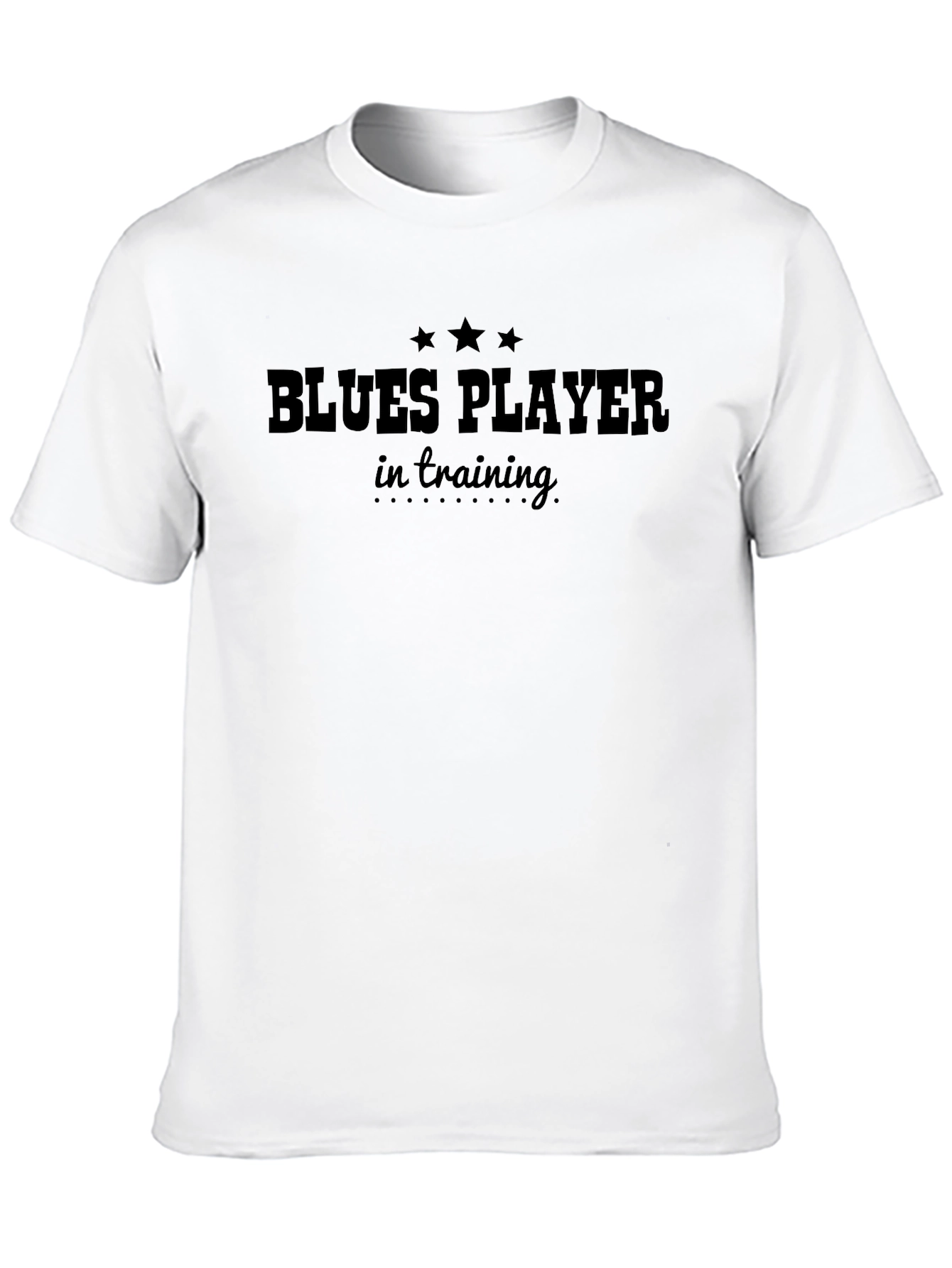 Blues Player in Training Graphic T-Shirt