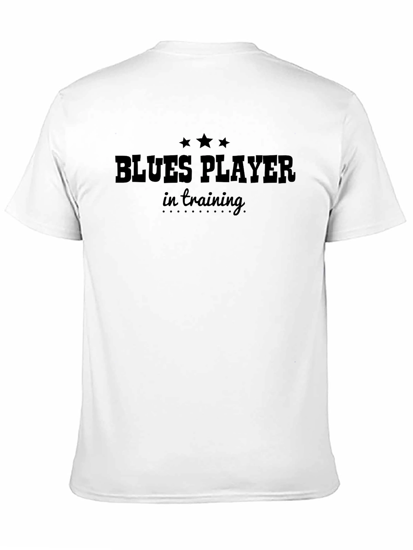 Blues Player in Training Graphic T-Shirt
