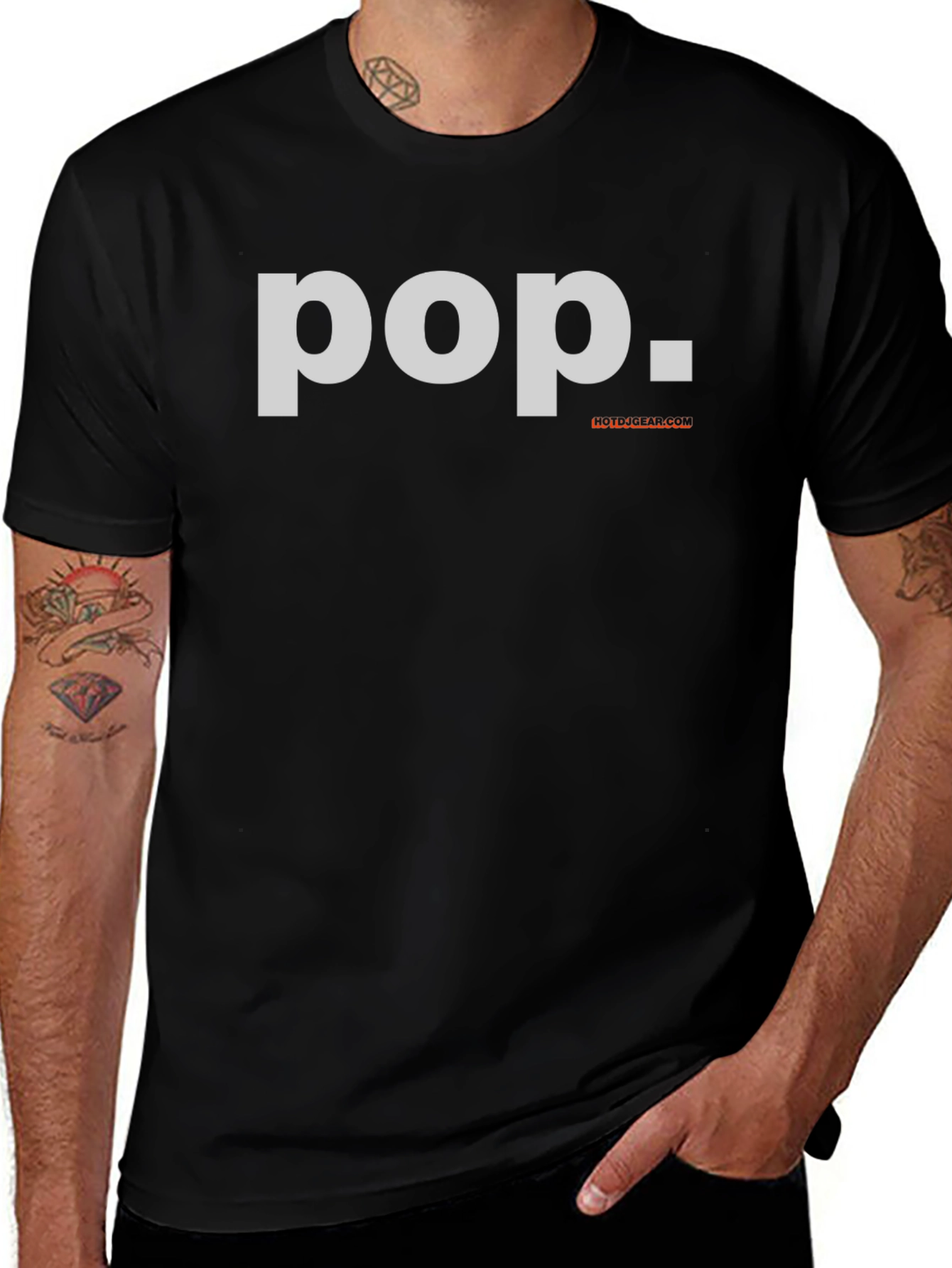 Pop Graphic T-Shirt - Black