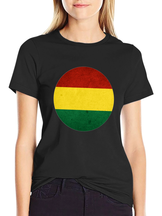 Bolivia Flag T-Shirt - Roundel Design