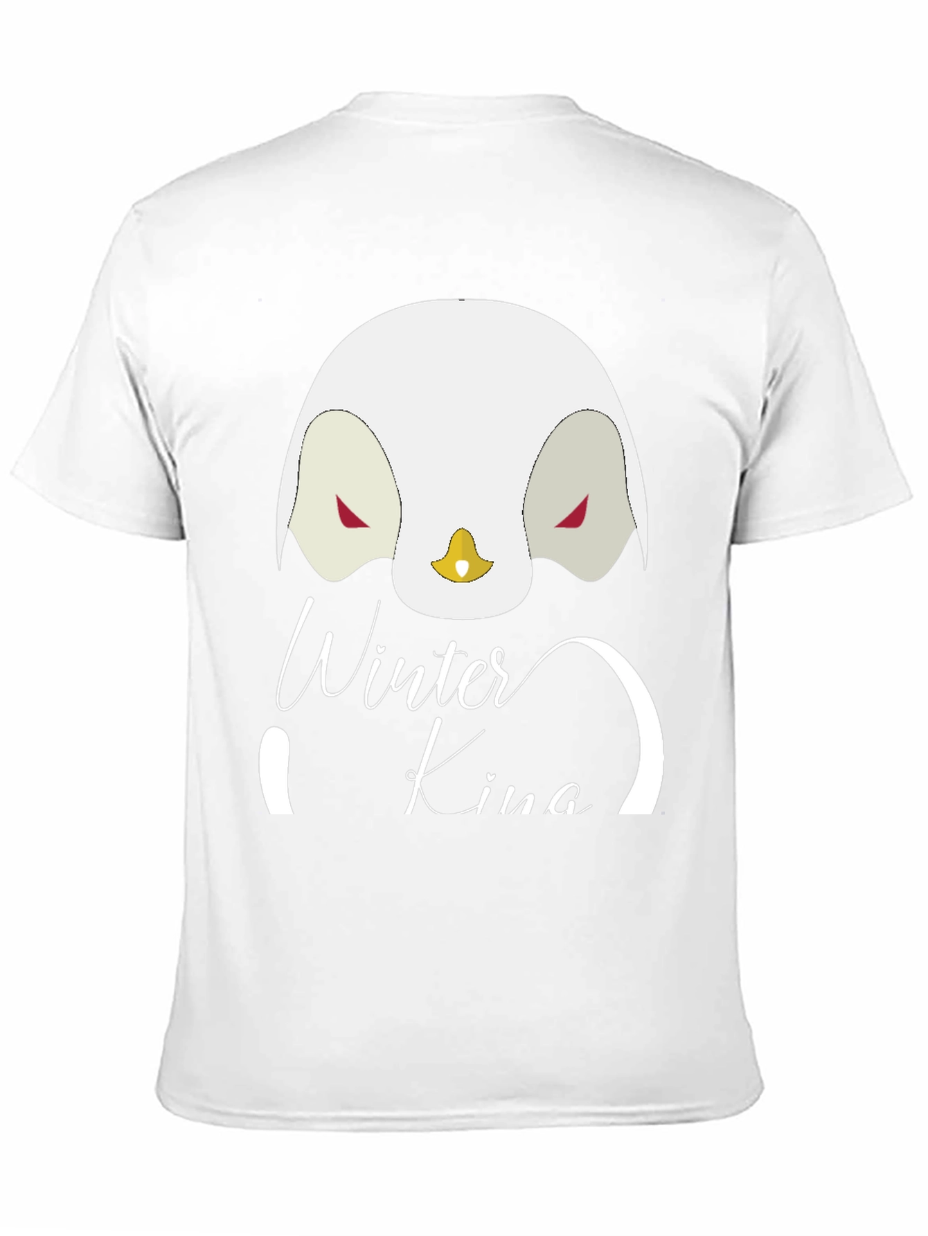 Winter King Penguin Graphic T-Shirt