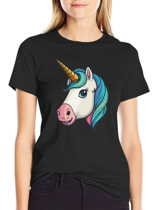 Unicorn Graphic Tee - Black