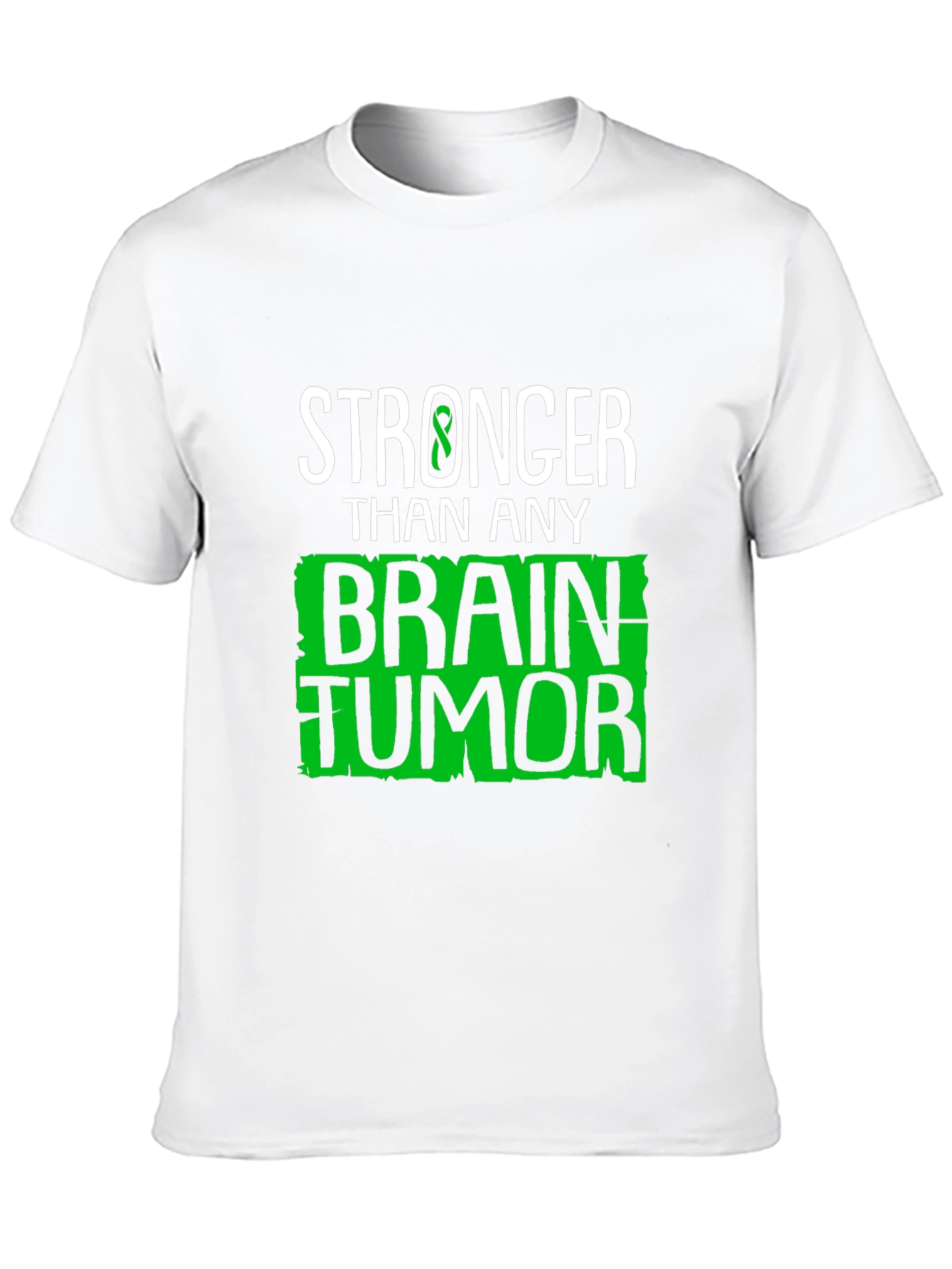 Stronger Than Any Brain Tumor Awareness T-Shirt