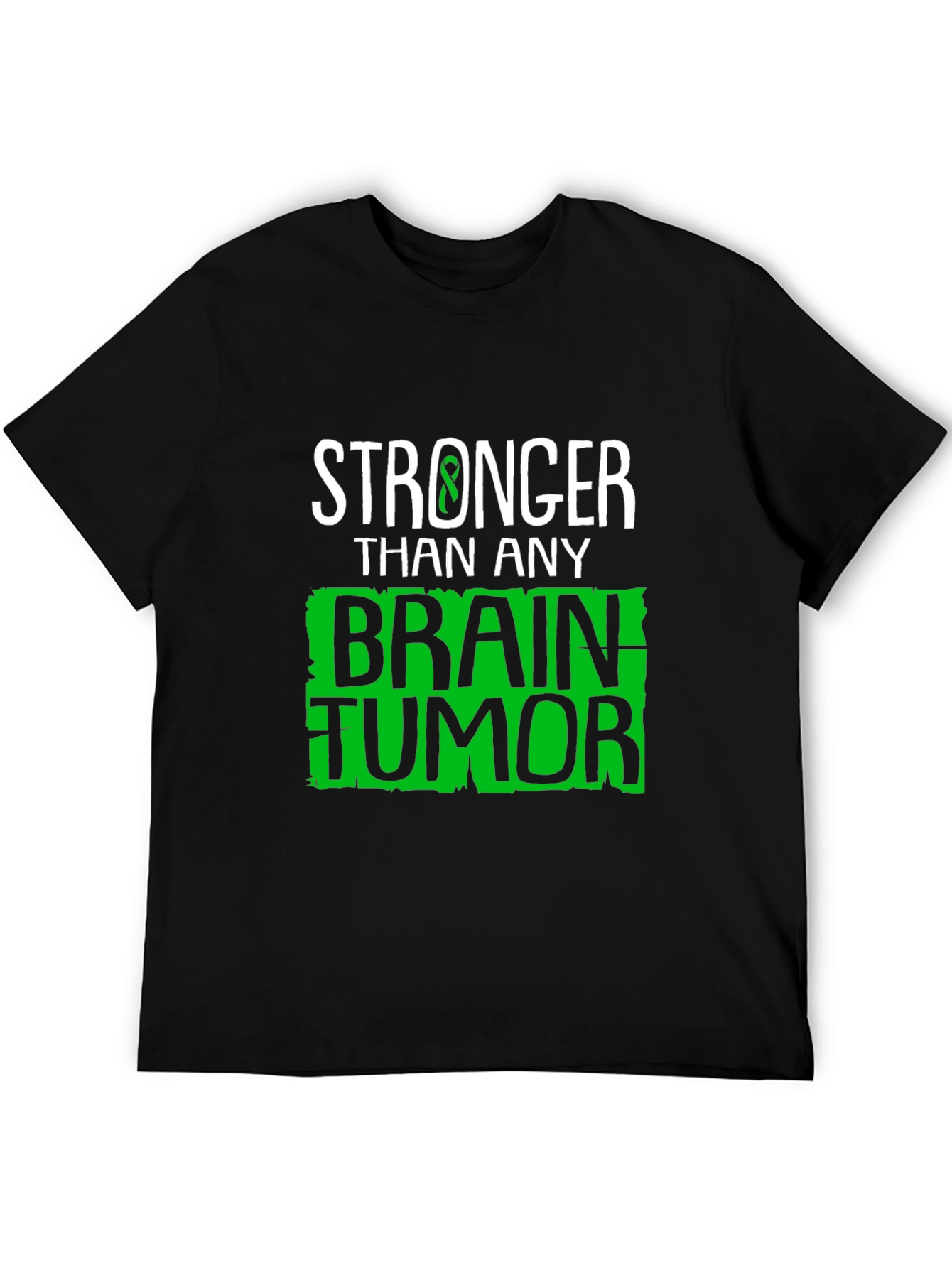 Stronger Than Any Brain Tumor Awareness T-Shirt