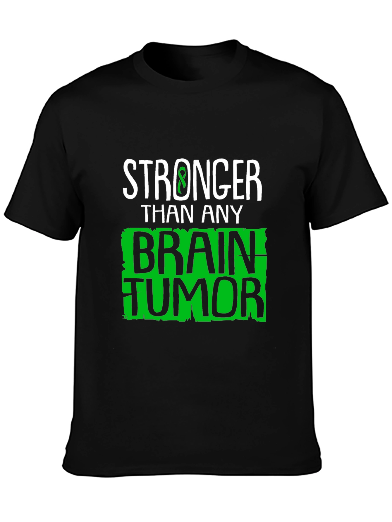 Stronger Than Any Brain Tumor Awareness T-Shirt