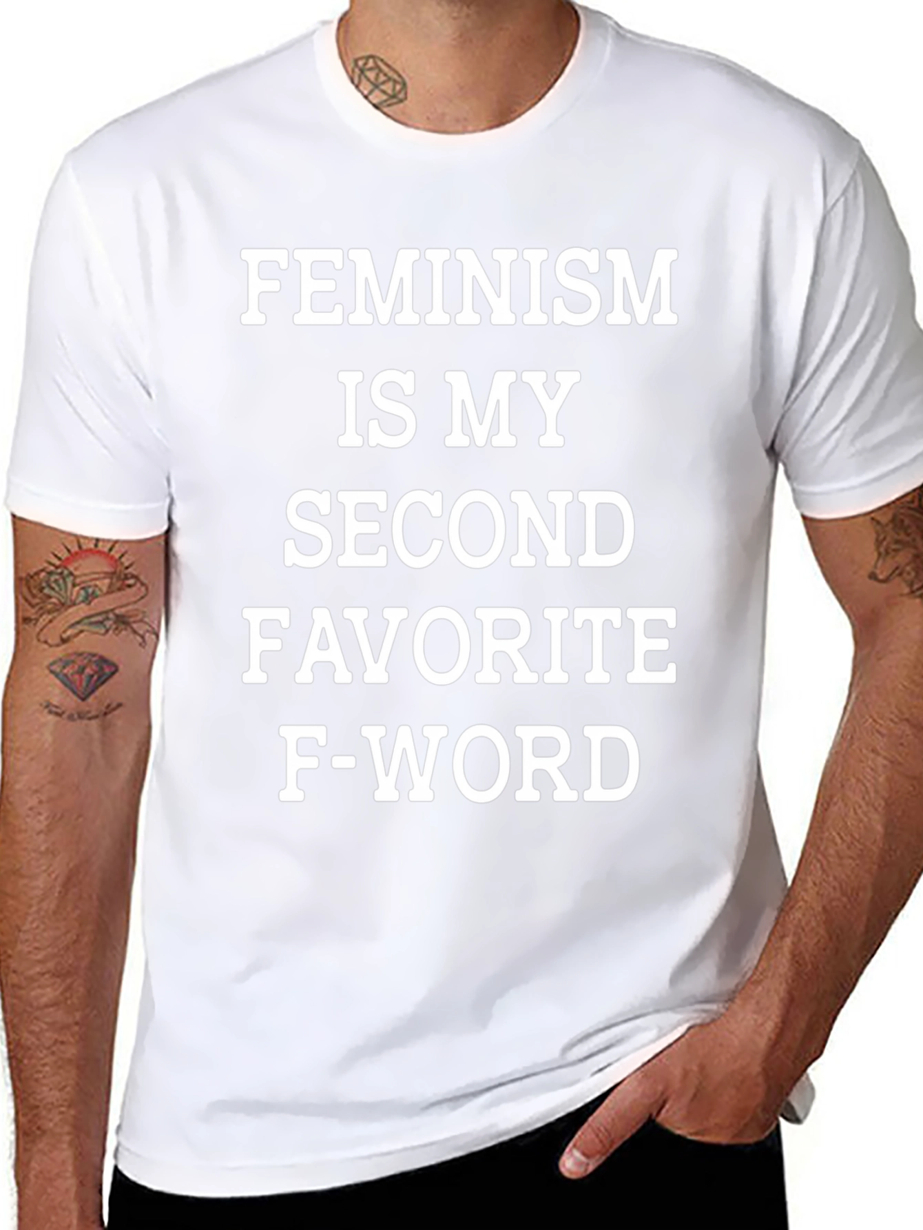 Feminism Second Favorite F-Word Graphic Tee