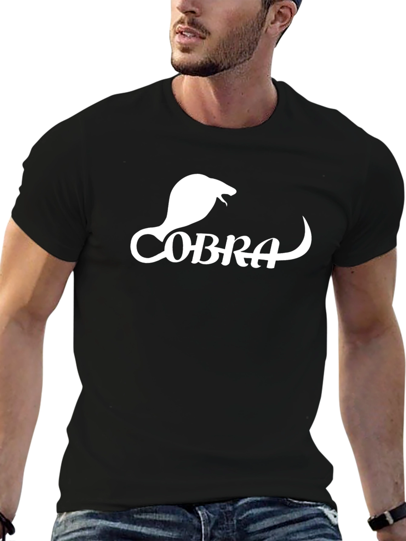 Cobra Graphic Tee - Black T-Shirt