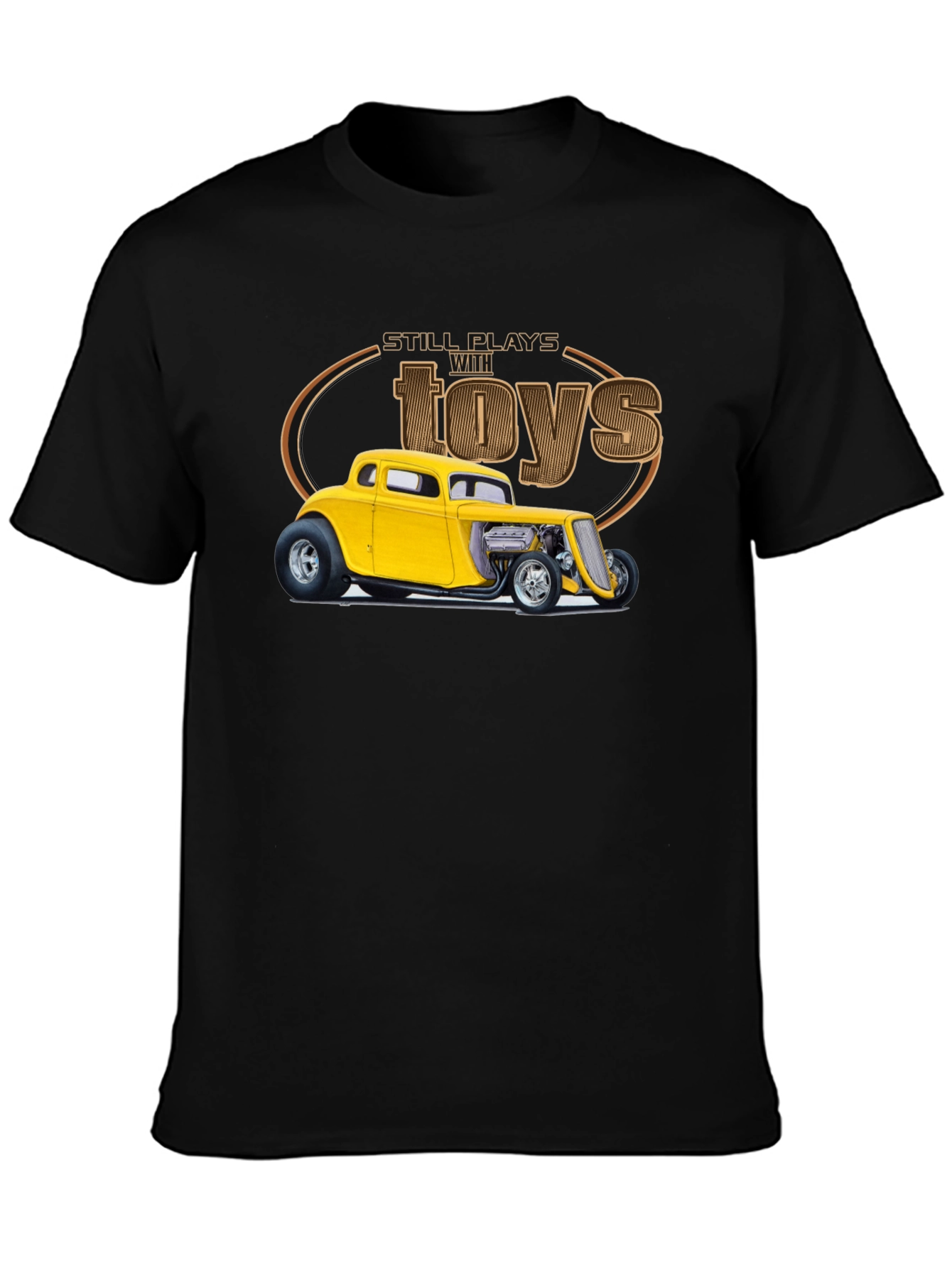 Still Plays with Toys Car T-Shirt