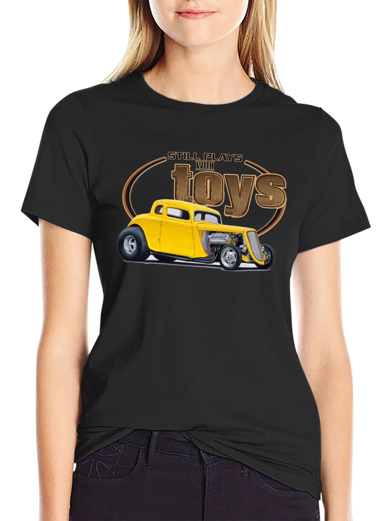 Still Plays with Toys Car T-Shirt