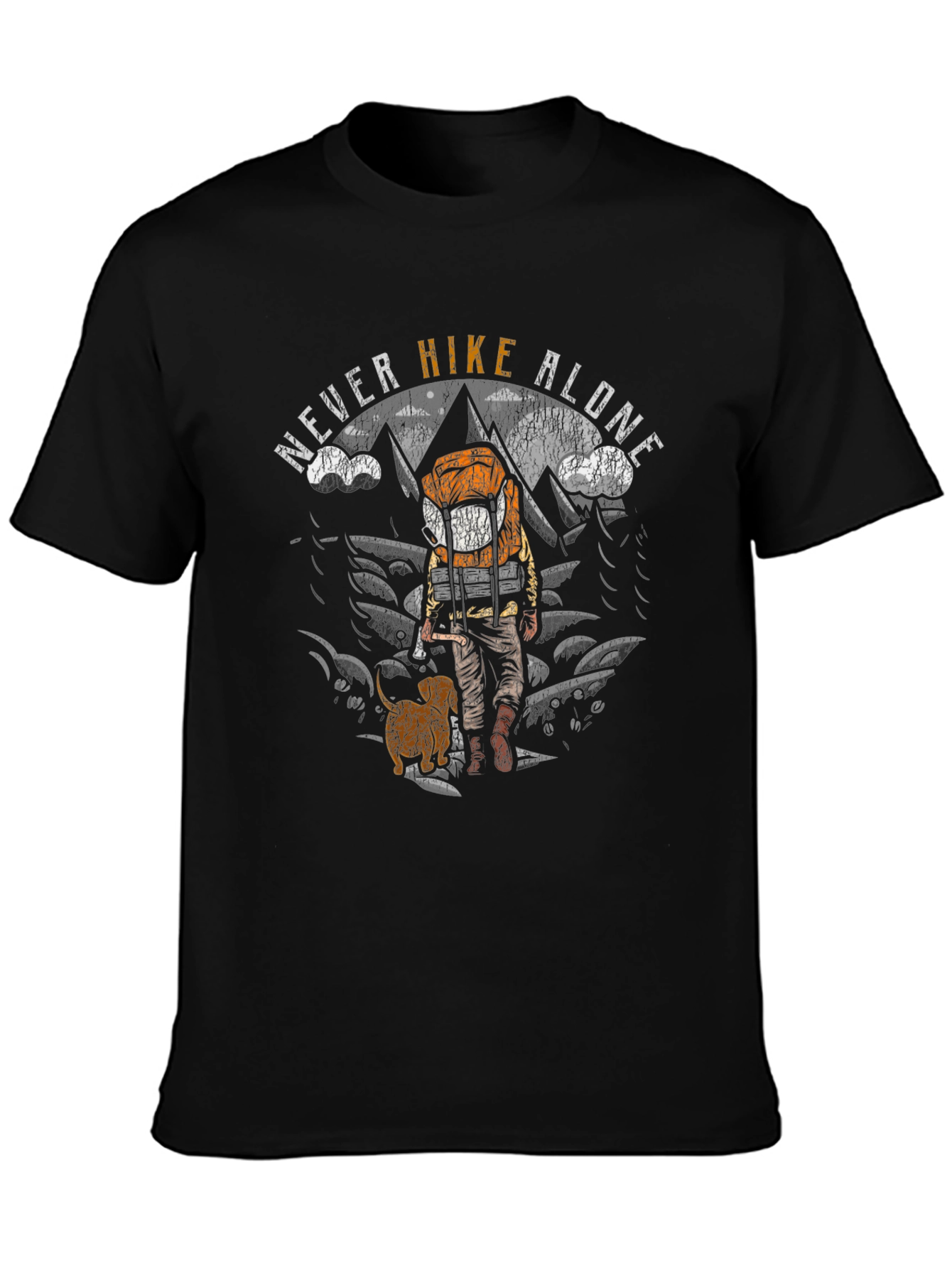 Never Hike Alone Graphic T-Shirt