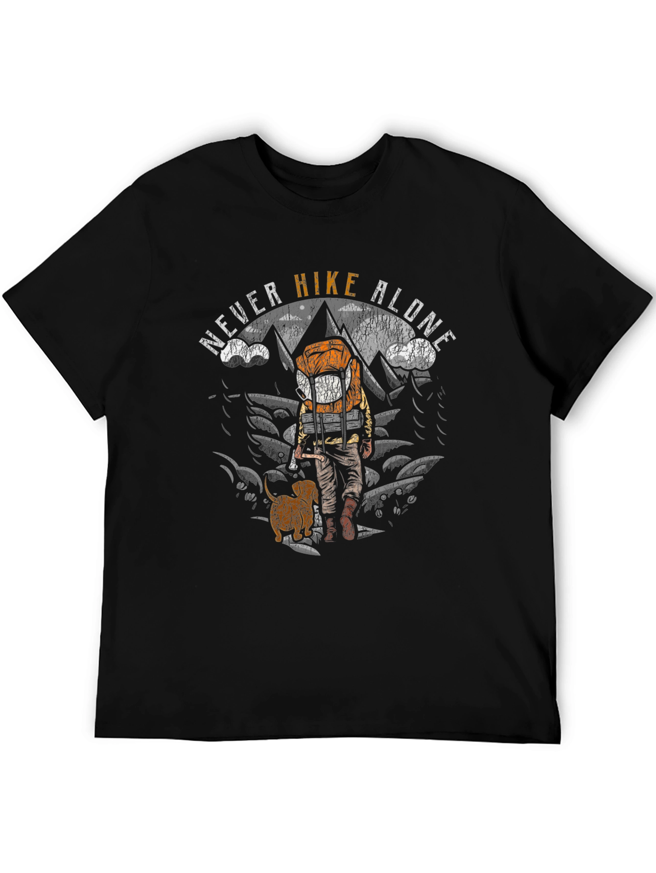 Never Hike Alone Graphic T-Shirt