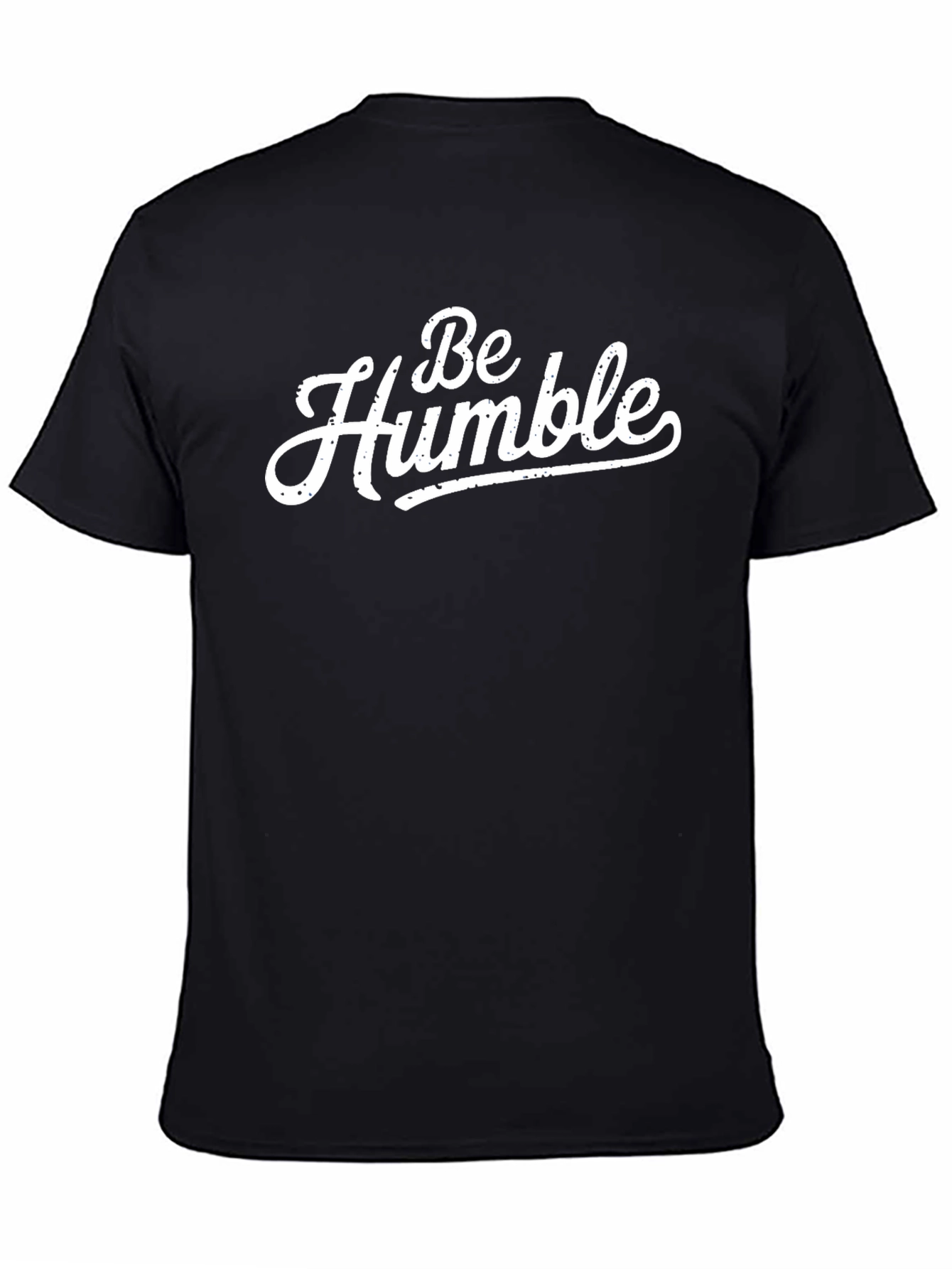 Be Humble Graphic Tee - Stylish Black Cotton T-Shirt