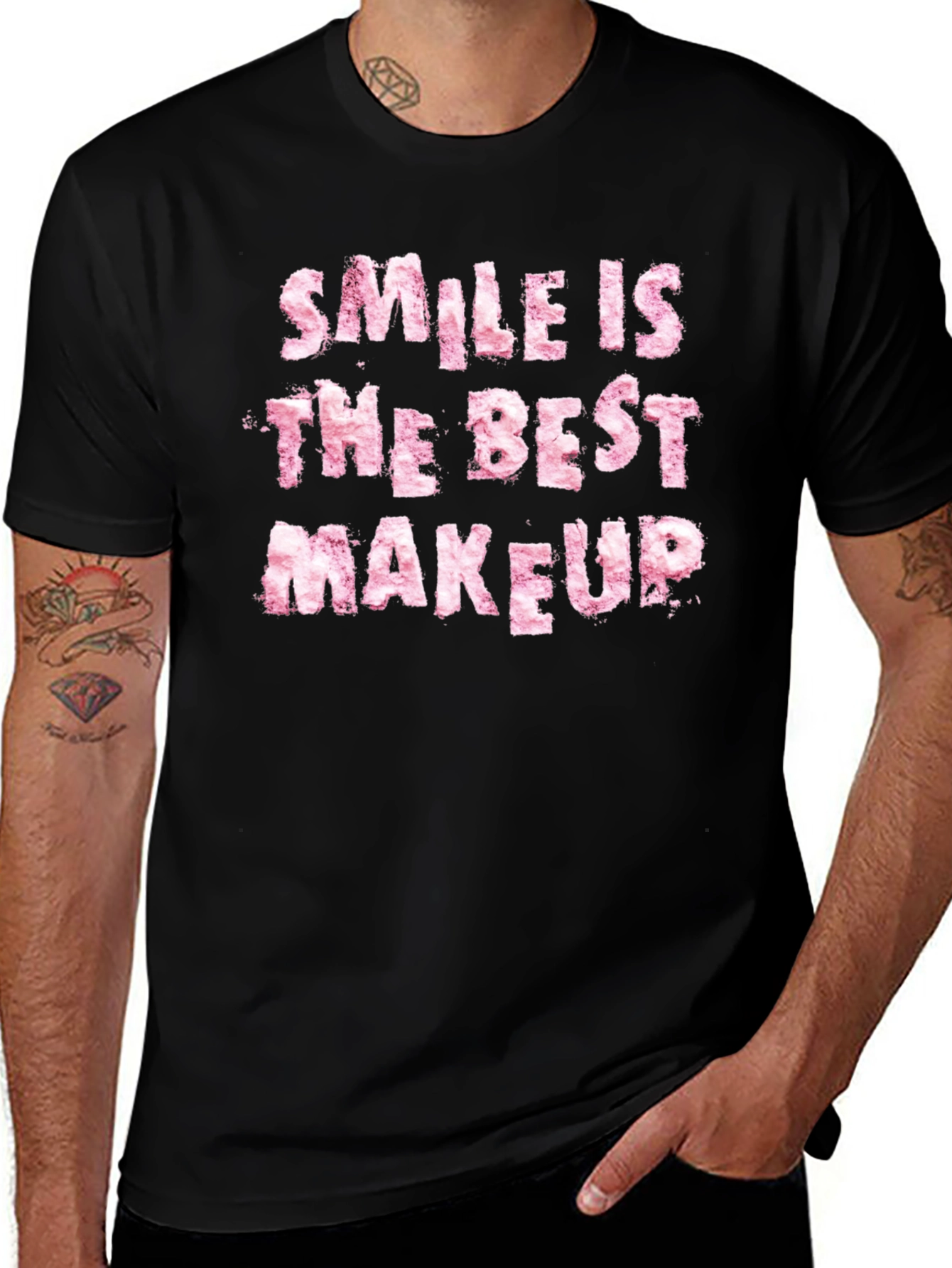 Smile is The Best Makeup T-Shirt