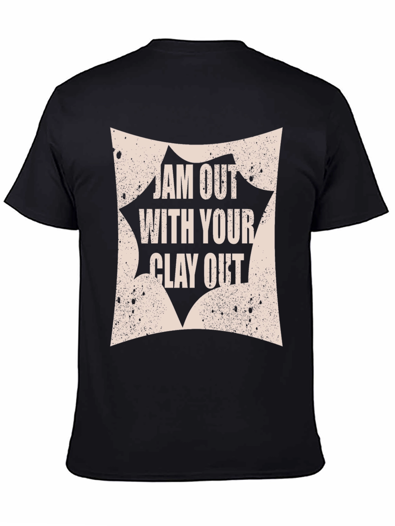 Jam Out T-Shirt - Black Cotton Tee