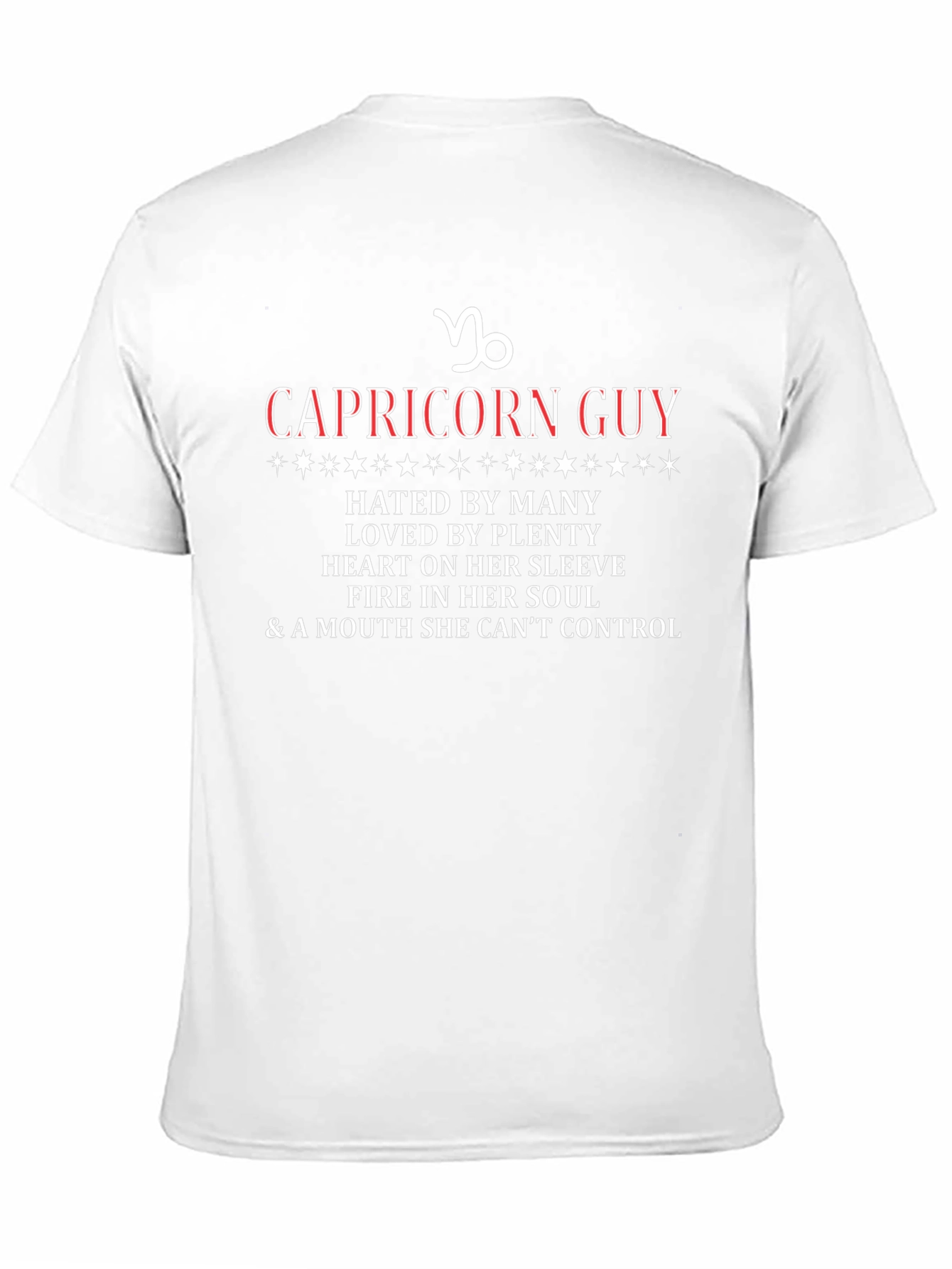 Capricorn Guy Zodiac T-Shirt