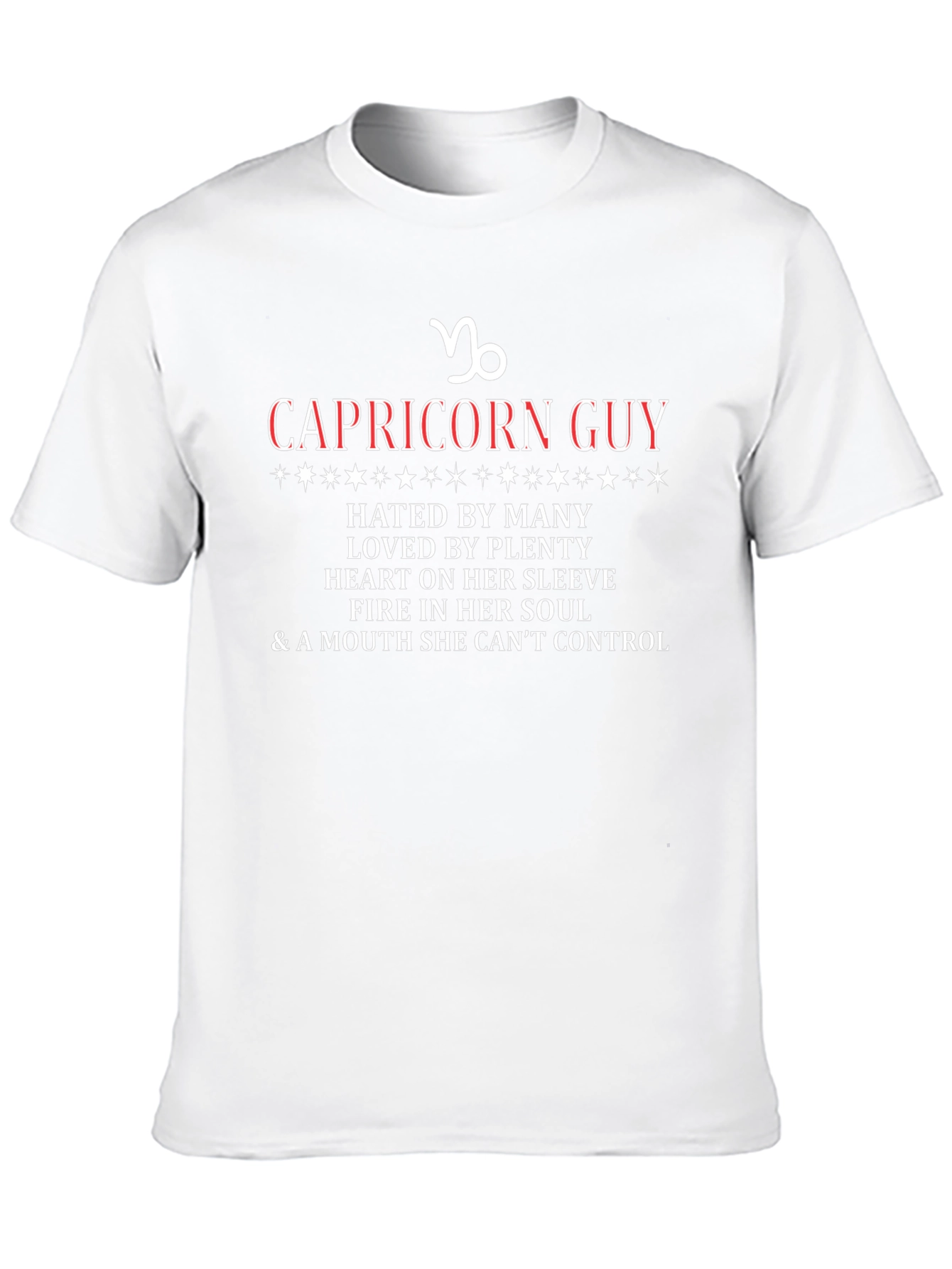 Capricorn Guy Zodiac T-Shirt