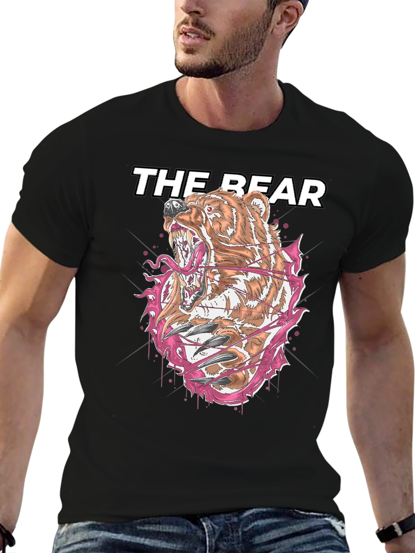 The Bear T-Shirt - Fierce Graphic Tee