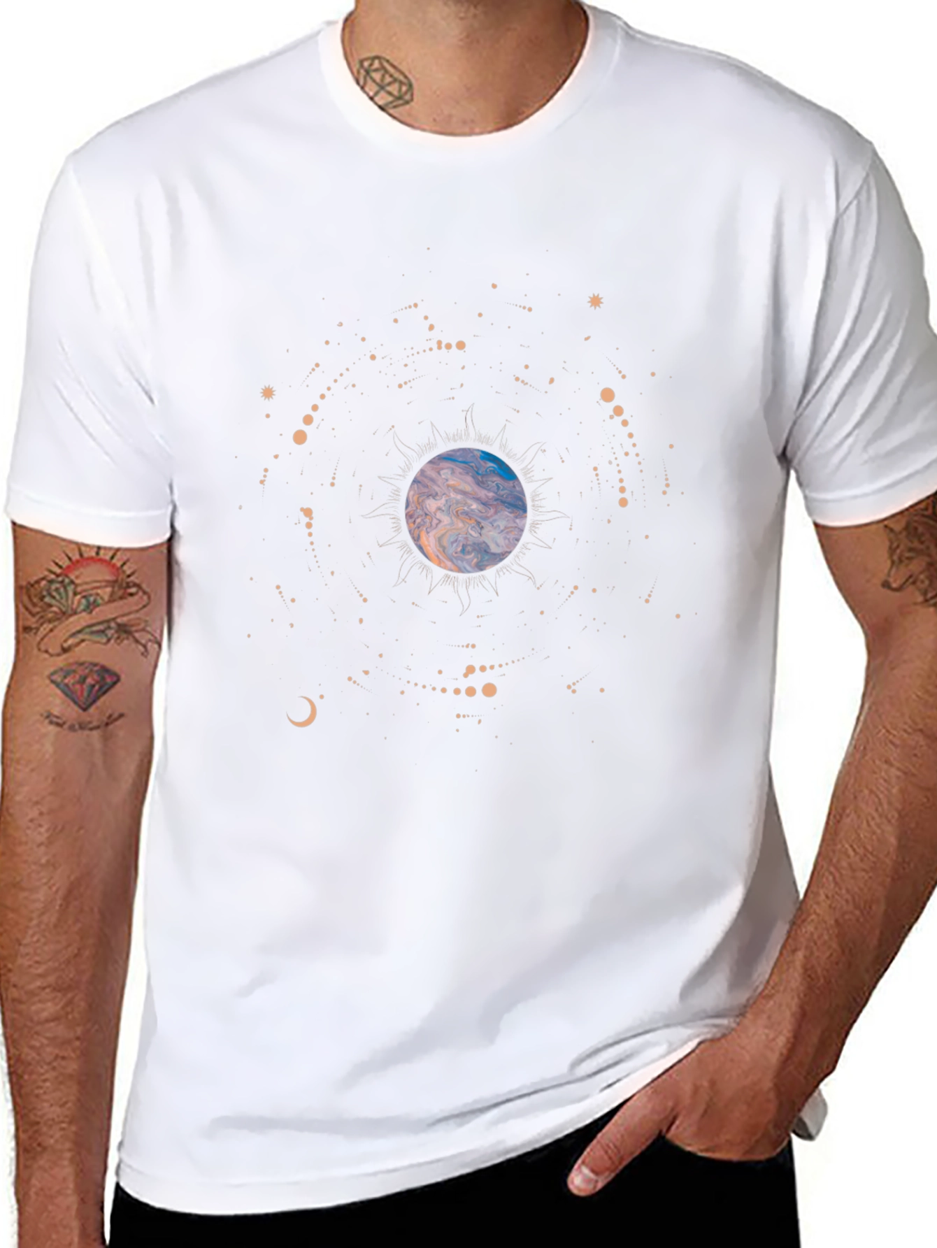 Celestial Sphere Graphic T-Shirt