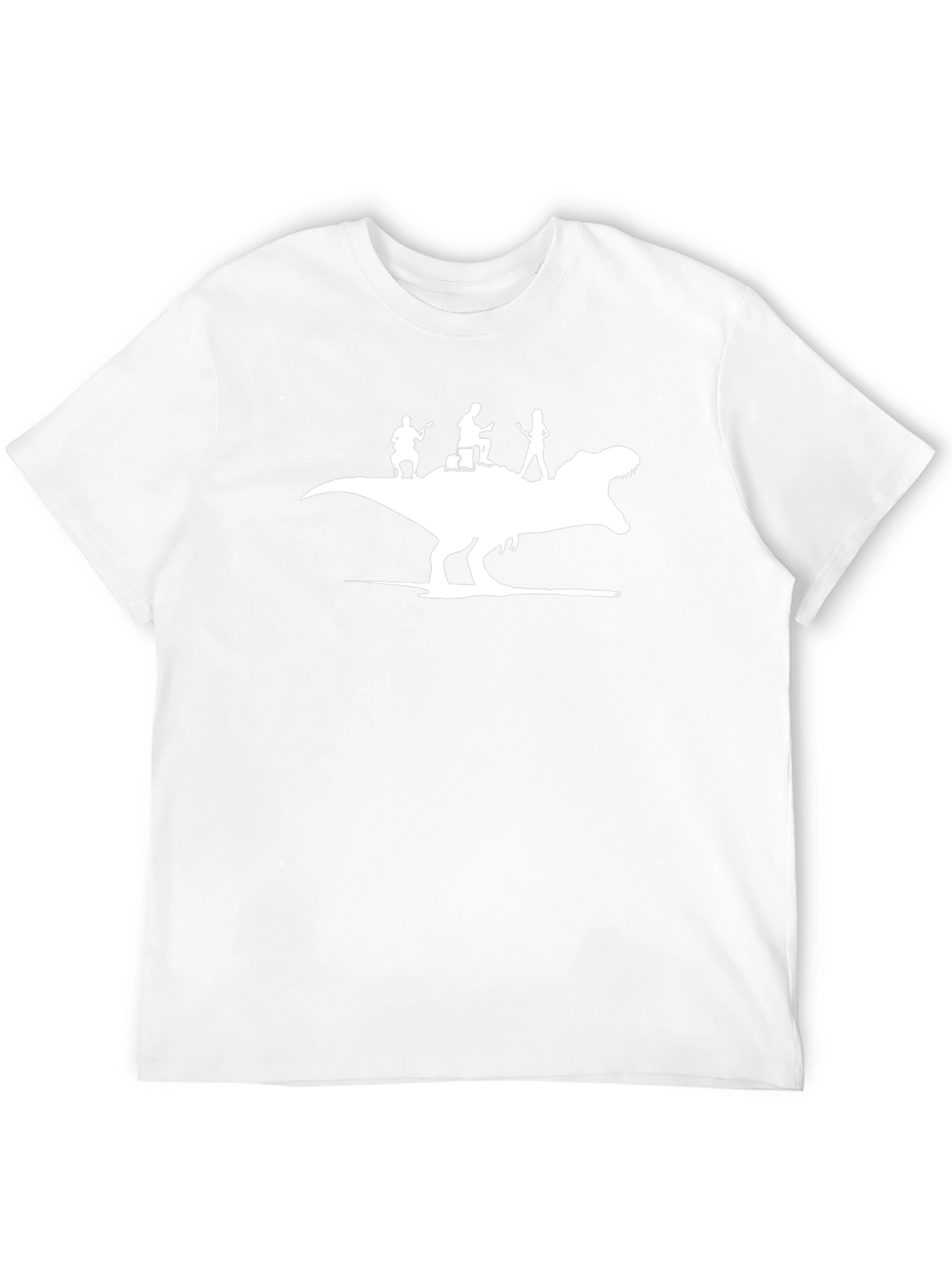 Dino Band T-Shirt - Black Cotton Tee