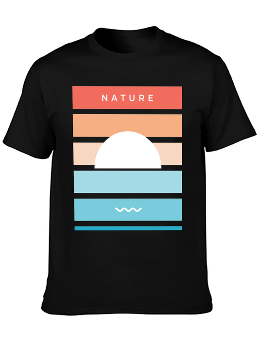 Nature Sunset Graphic Tee - Stylish Unisex T-Shirt
