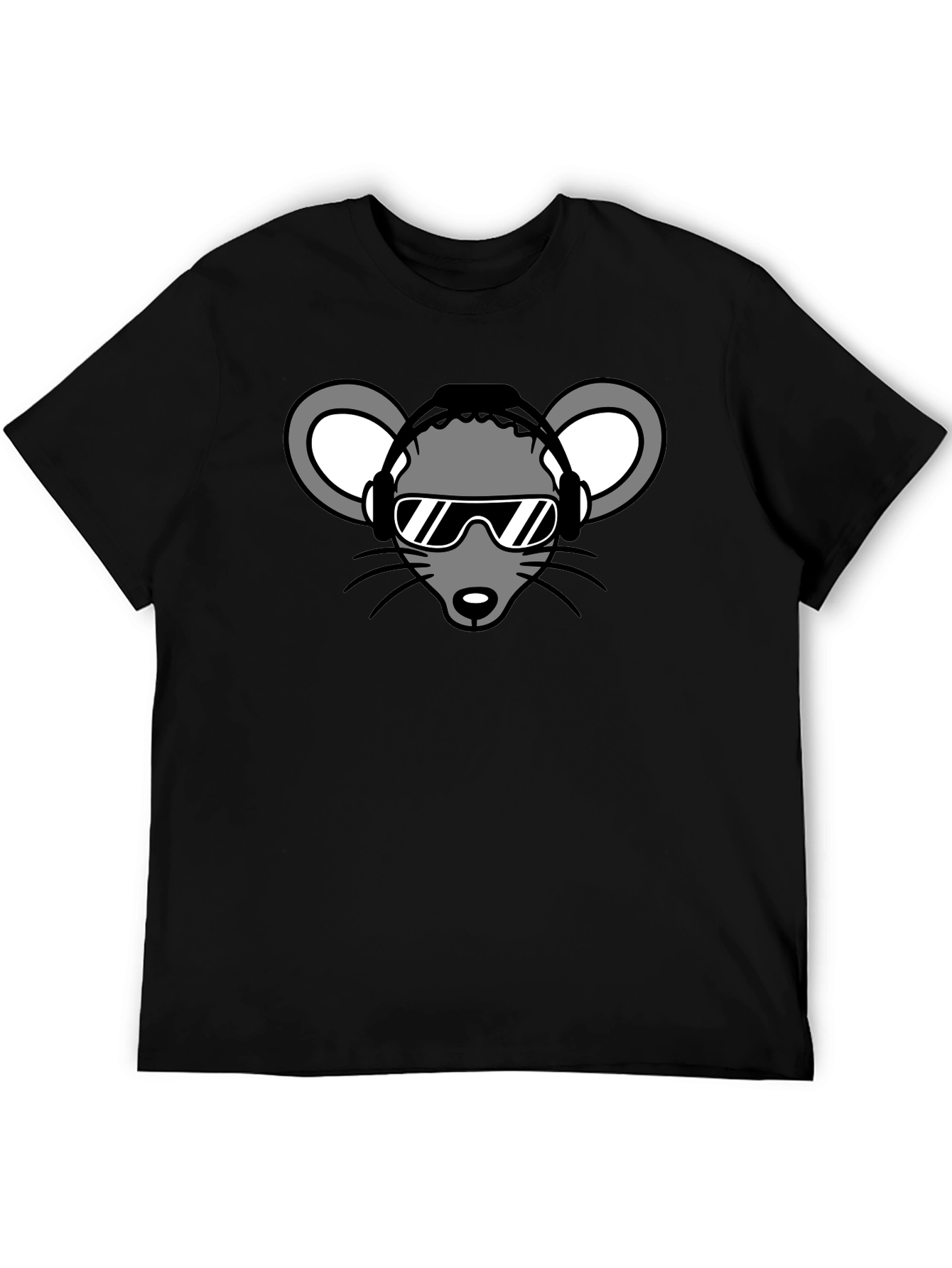 DJ Mouse Graphic Tee - Cool & Unique!