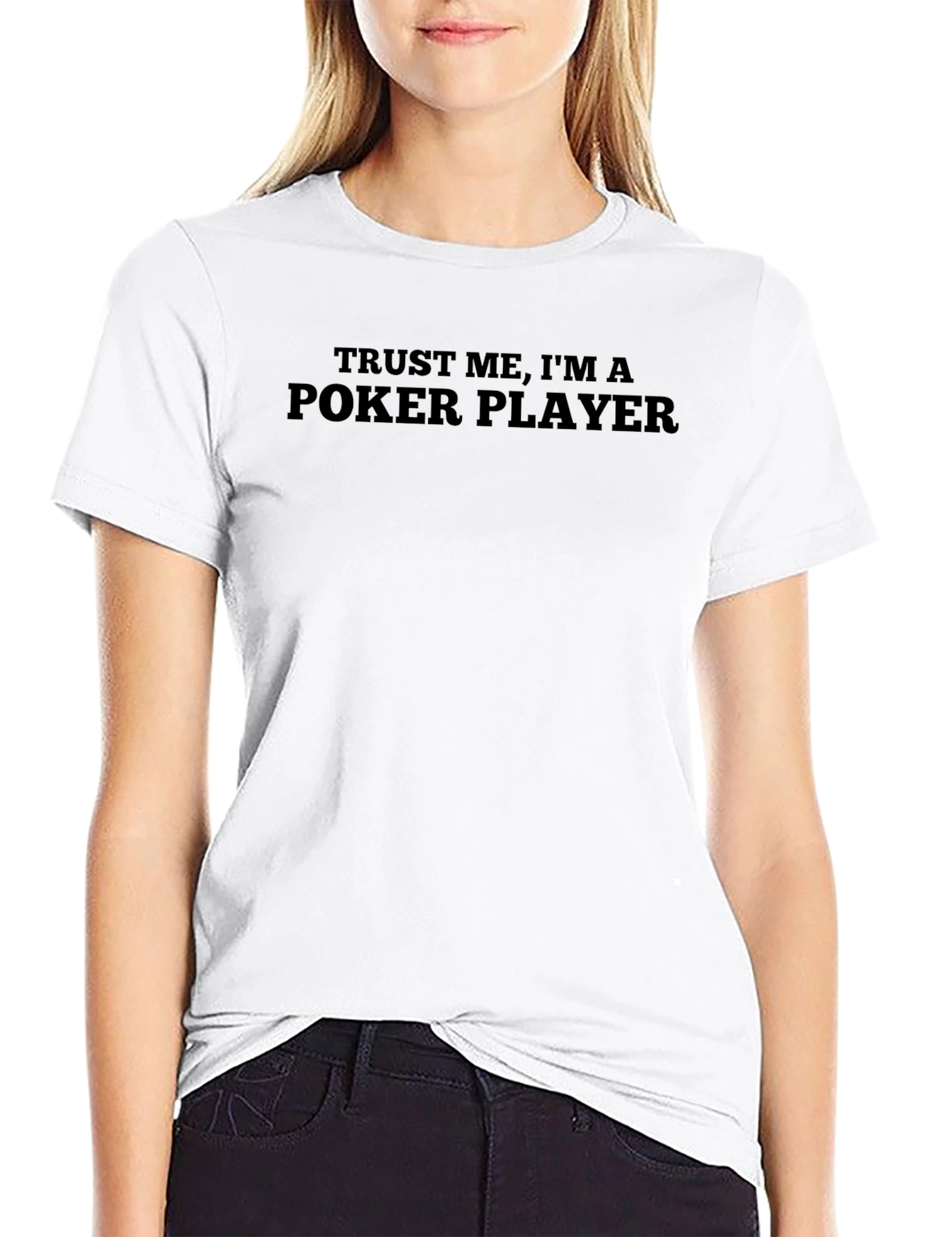 Poker Player Graphic T-Shirt - Trust Me Tee