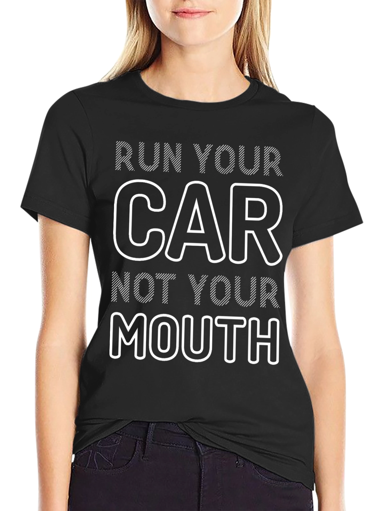 Run Your Car T-Shirt Funny Car Enthusiast Tee