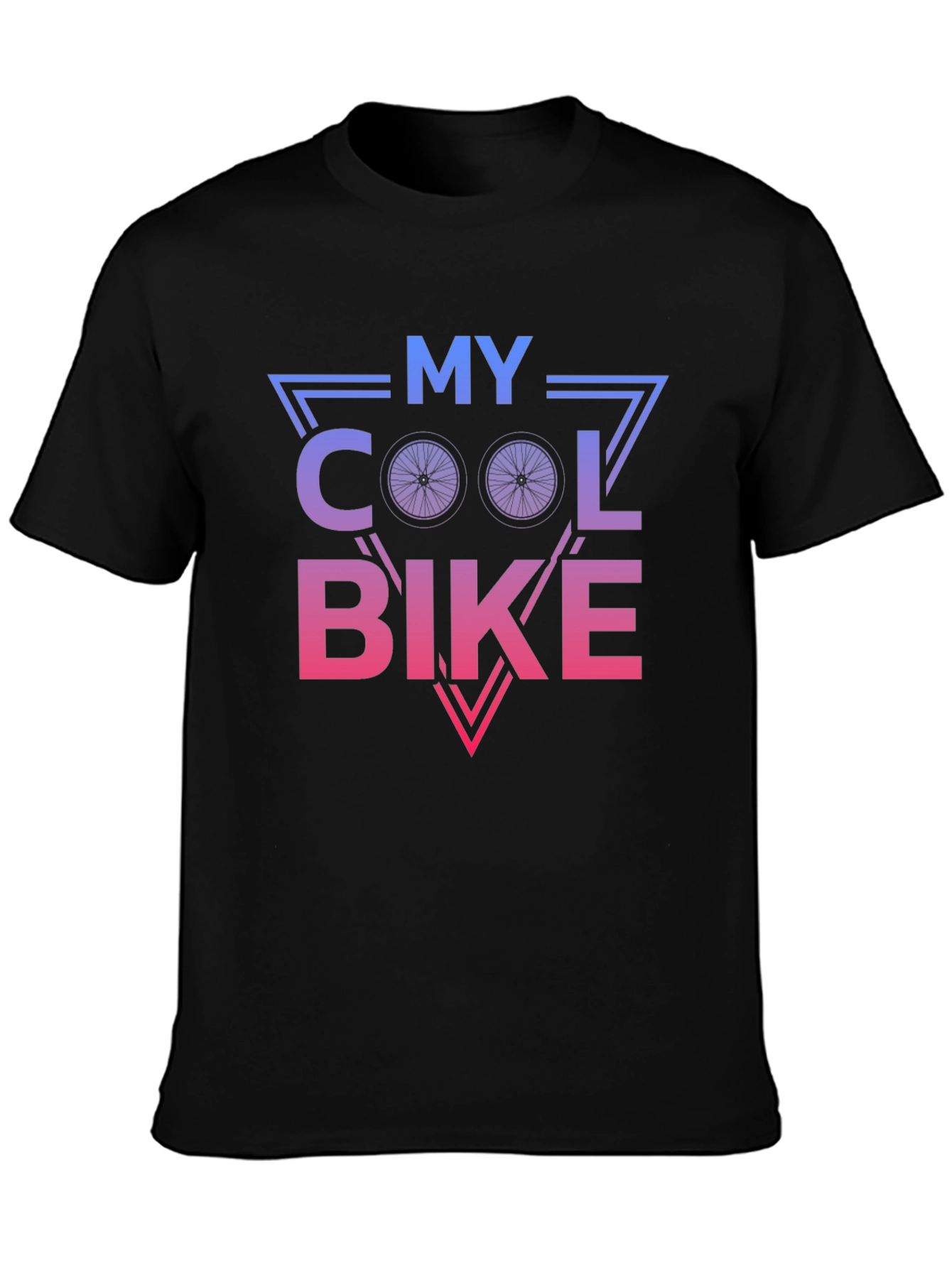 My Cool Bike Graphic T-Shirt - Black
