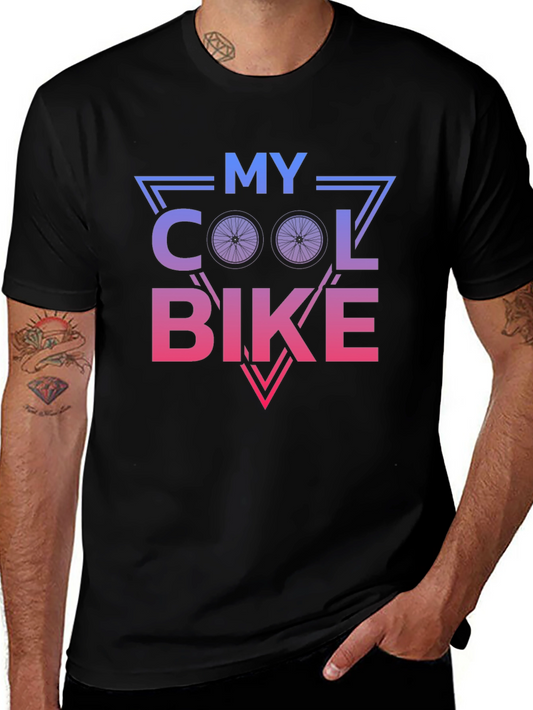 My Cool Bike Graphic T-Shirt - Black