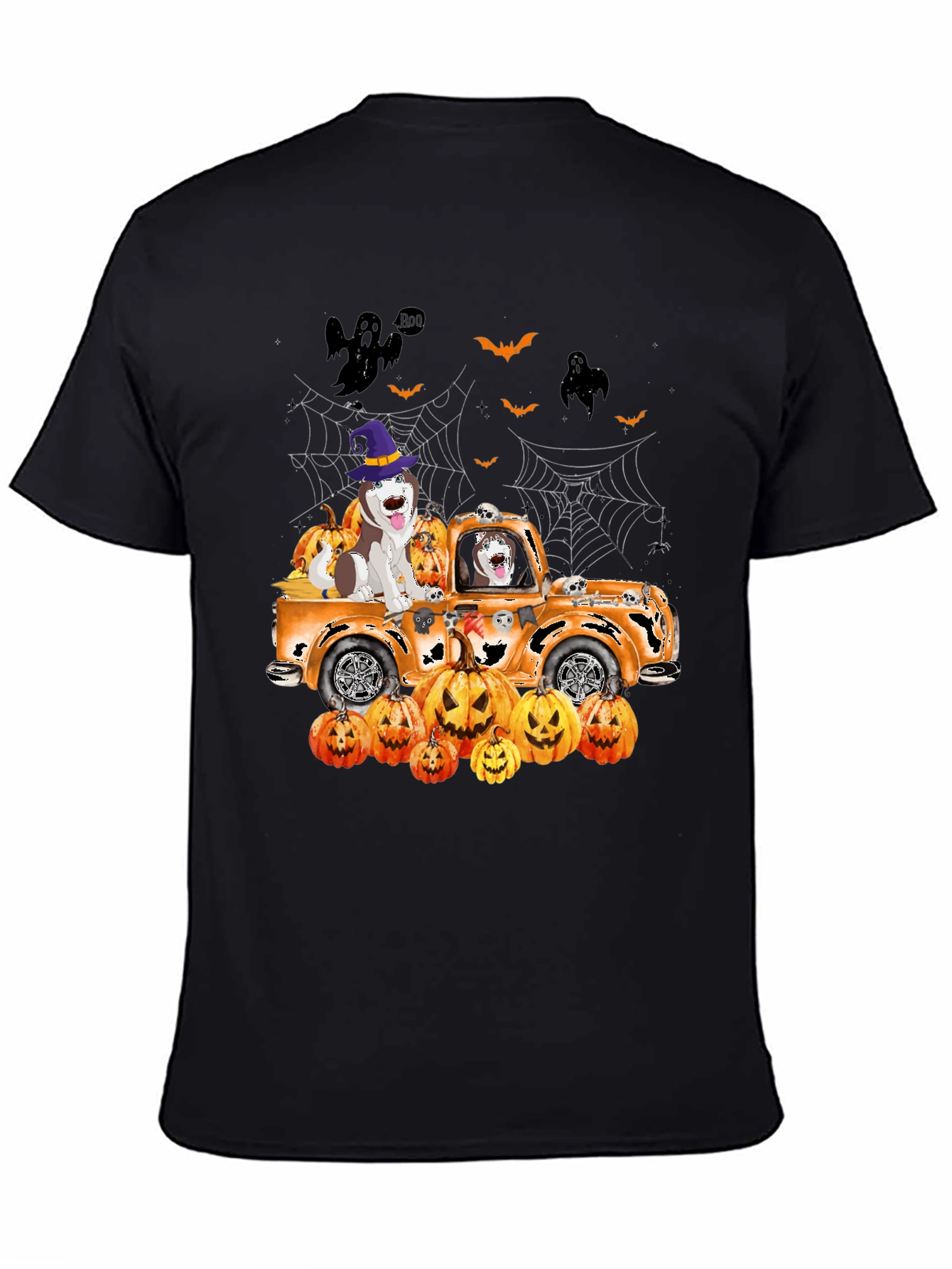 Halloween Dog Truck T-Shirt
