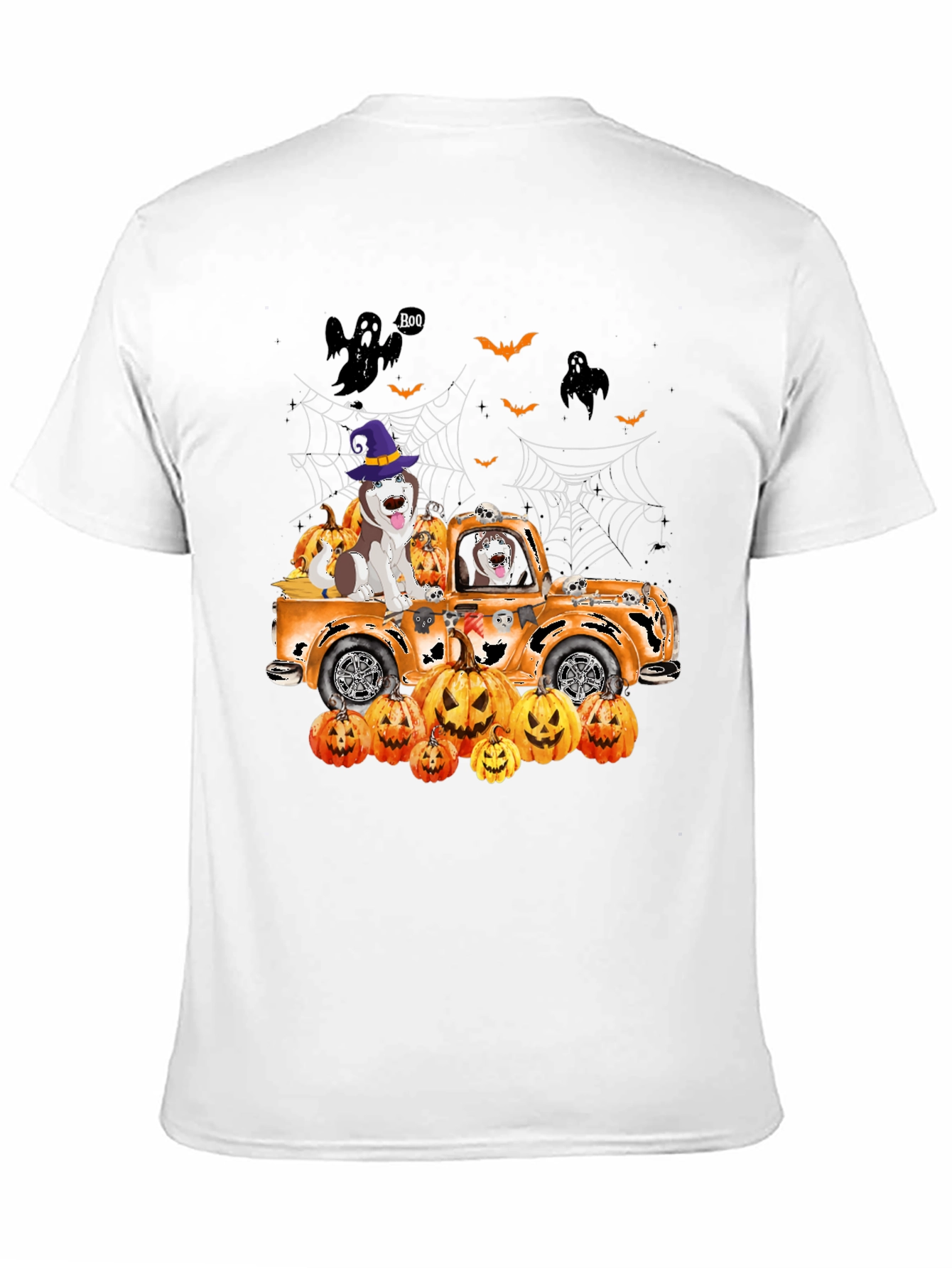 Halloween Dog Truck T-Shirt