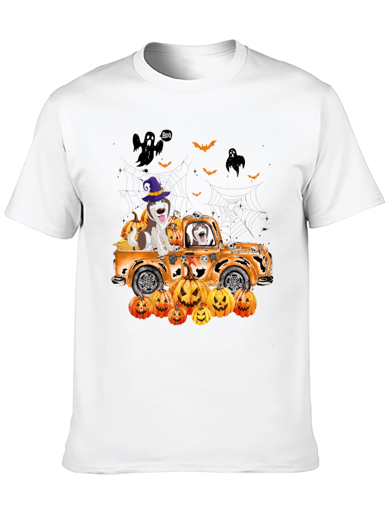 Halloween Dog Truck T-Shirt